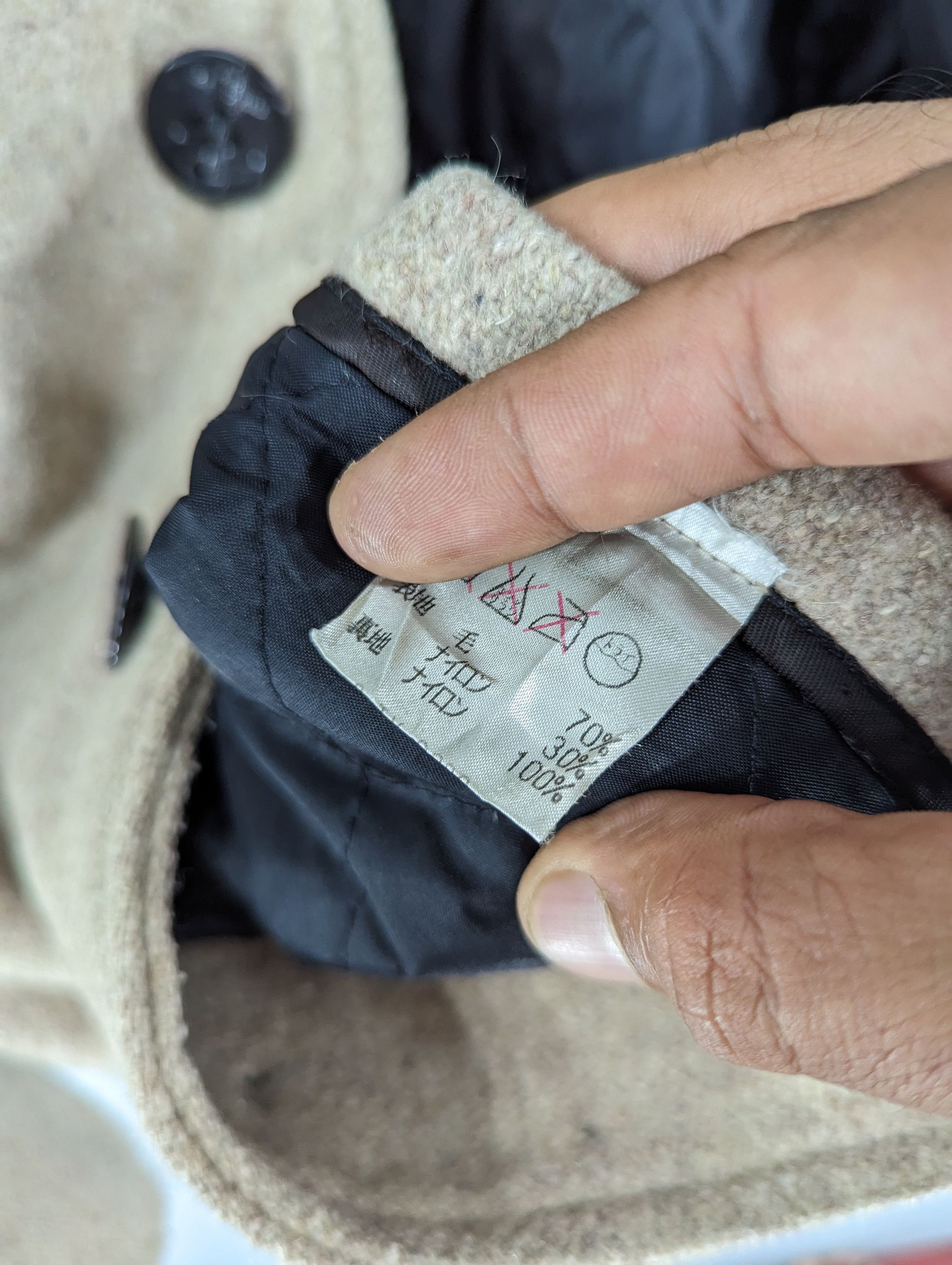 Vintage Vintage Kiffe Wool Single Breasted Coat Jacket Made In Usa Size US M / EU 48-50 / 2 - 11 Thumbnail