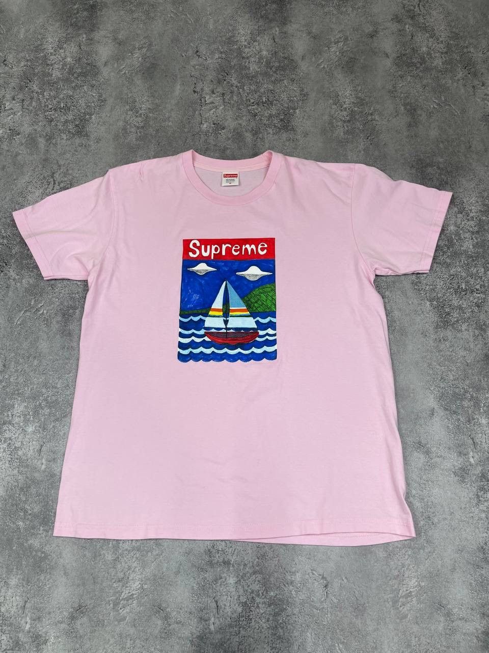 Japanese Brand × Supreme × Vintage Supreme Strawberry Tee in Pink