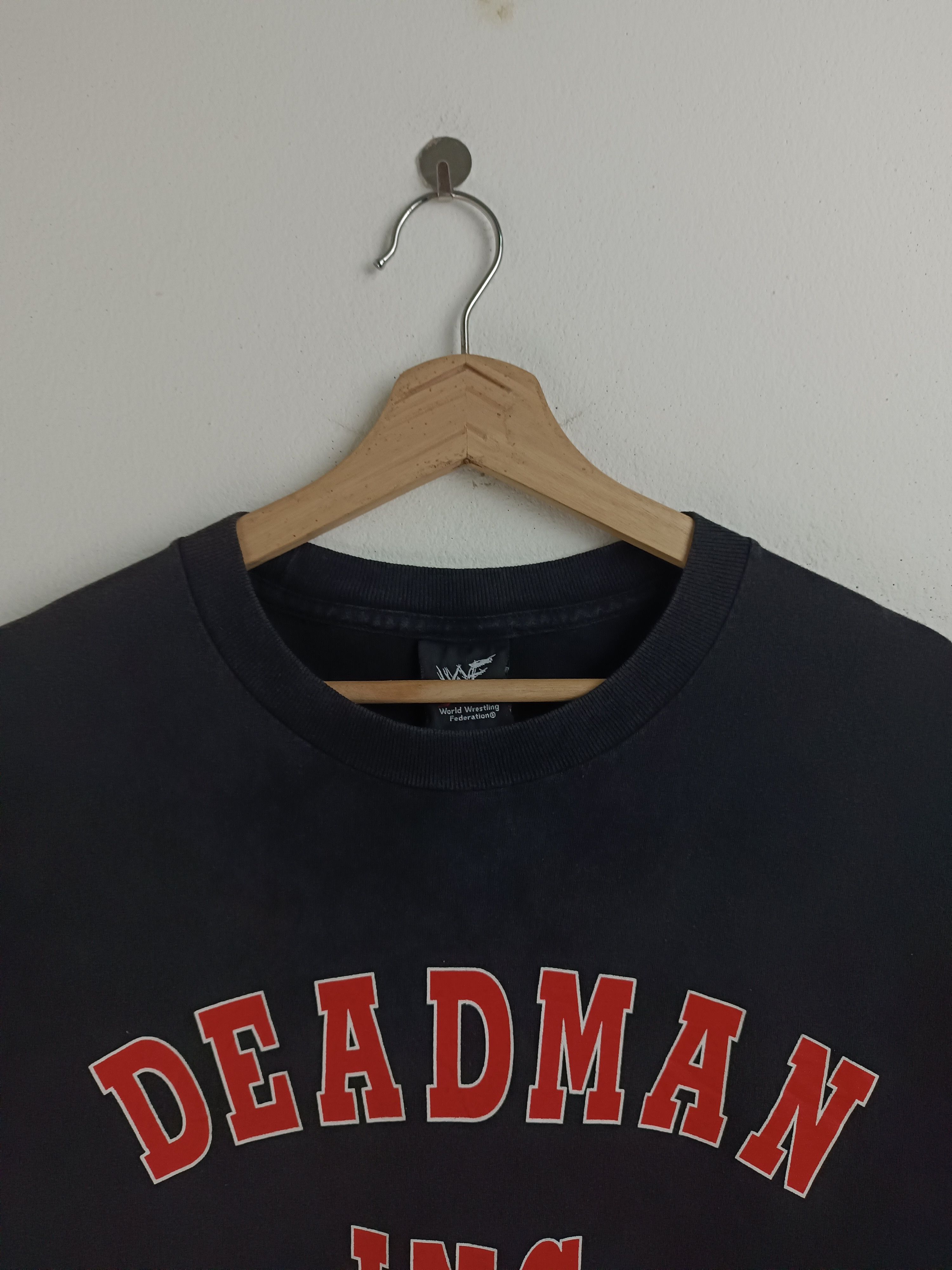 WWE VINTAGE 2000s DEADMAN INC THE UNDERTAKER FADED WWF WWE TEE Size US L / EU 52-54 / 3 - 9 Thumbnail