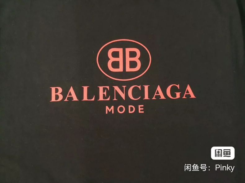 Balenciaga Balenciaga Short Sleeve T-Shirt, Size M, Black, Double B L Size US M / EU 48-50 / 2 - 5 Thumbnail