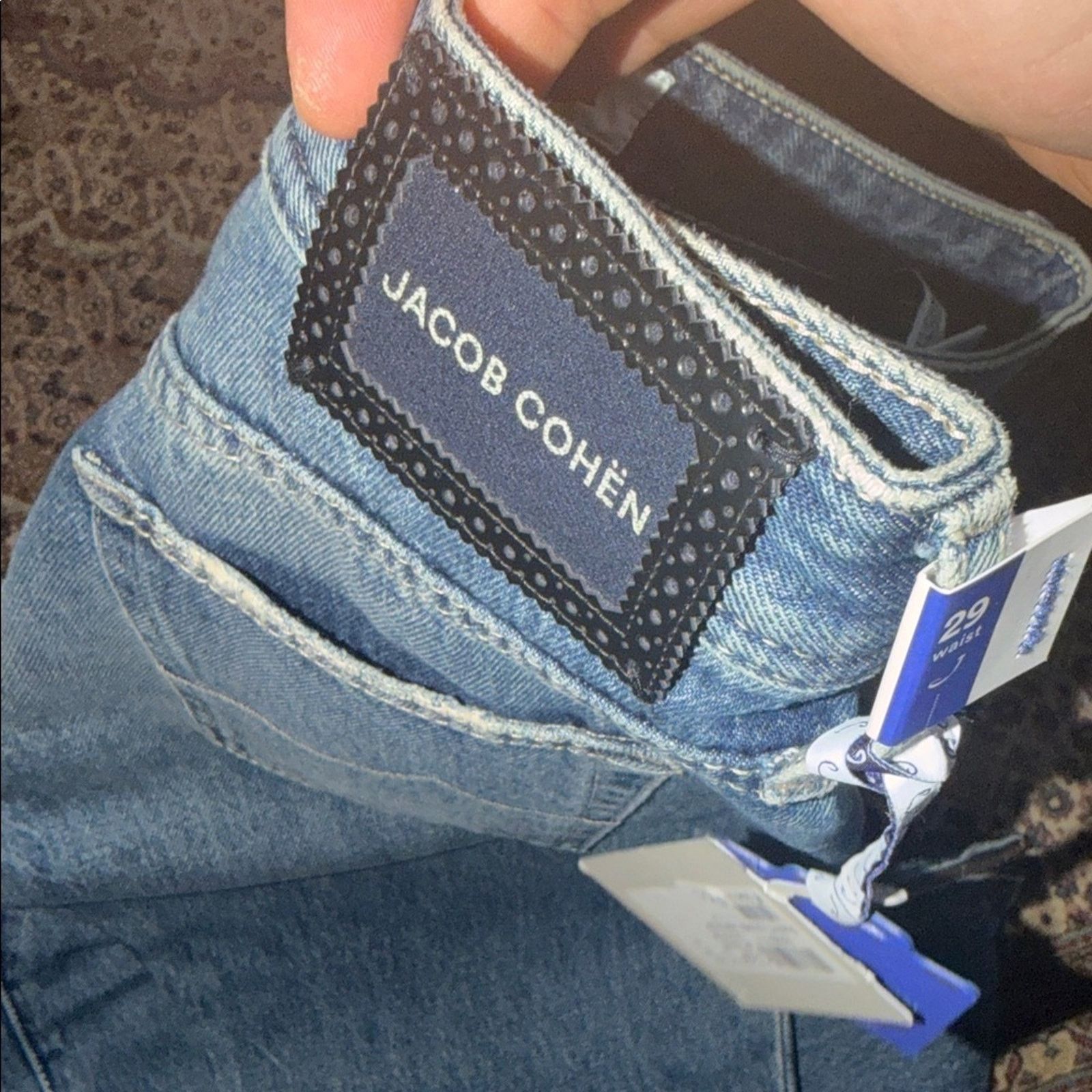Jacob Cohen Jacob Cohen Classic Indigo Men's Jeans Size 29 Size US 29 - 6 Thumbnail