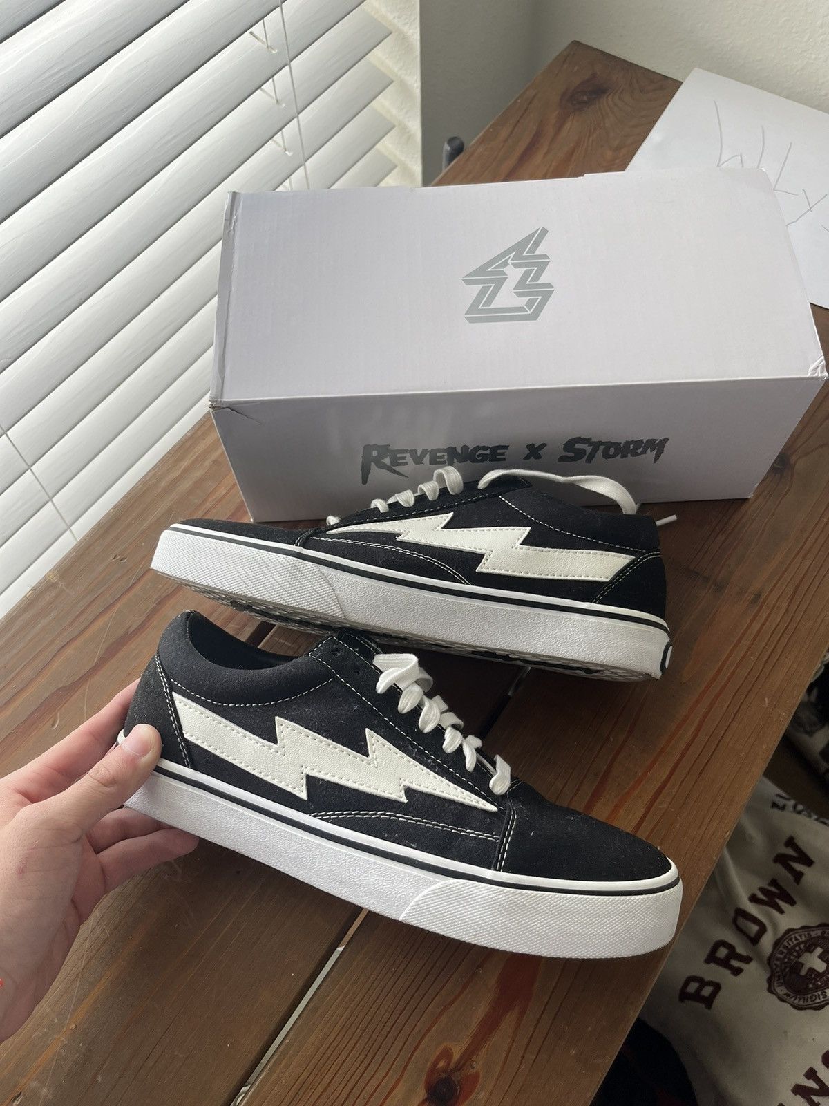 Revenge Streetwear Revenge X Storm Black White Grailed