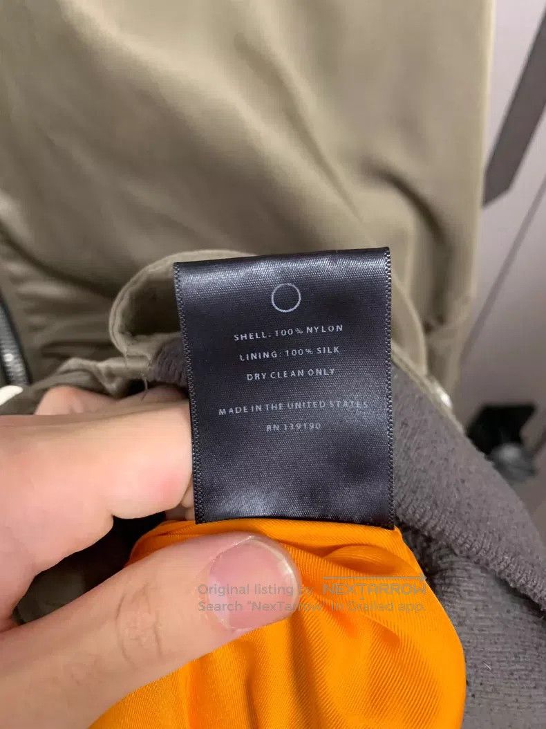 Fear of God Fear of God Nylon bomber jacket Size US S / EU 44-46 / 1 - 4 Thumbnail