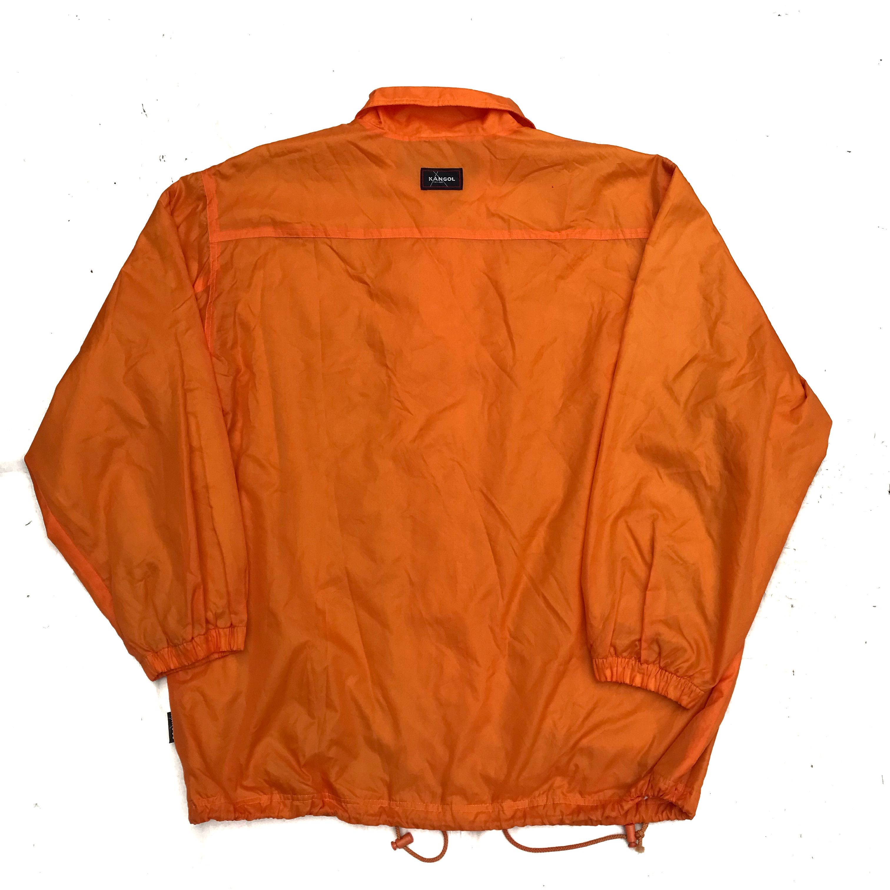 Kangol × Other UK × Vintage Vintage Kangol Windbreaker Orange Jacket button zip sizs Xl Size US XL / EU 56 / 4 - 7 Thumbnail