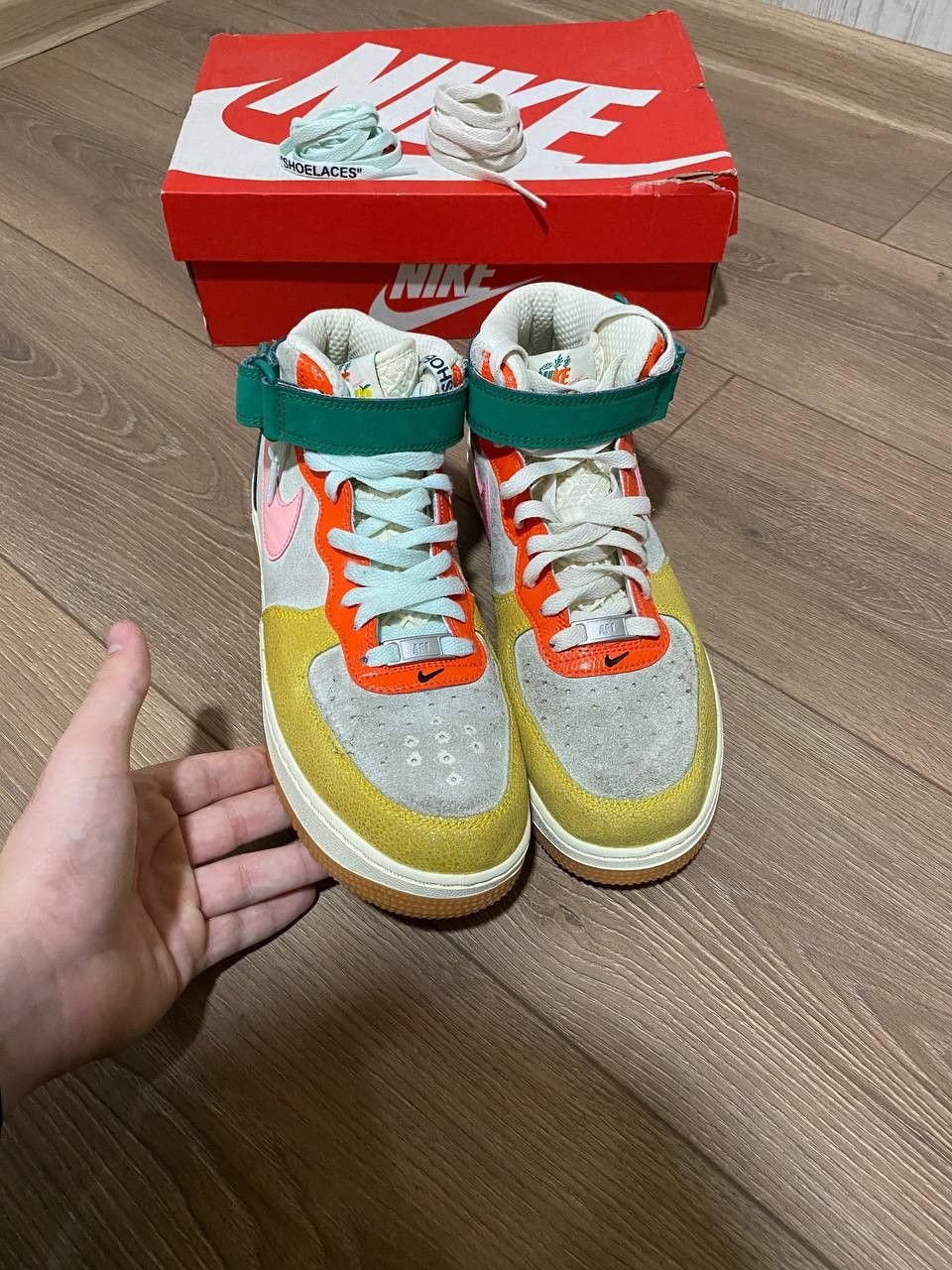 Nike glamour Nike Air Force 1 Mid NH Shoes Coconut Size US 8.5 / EU 41-42 - 8 Thumbnail