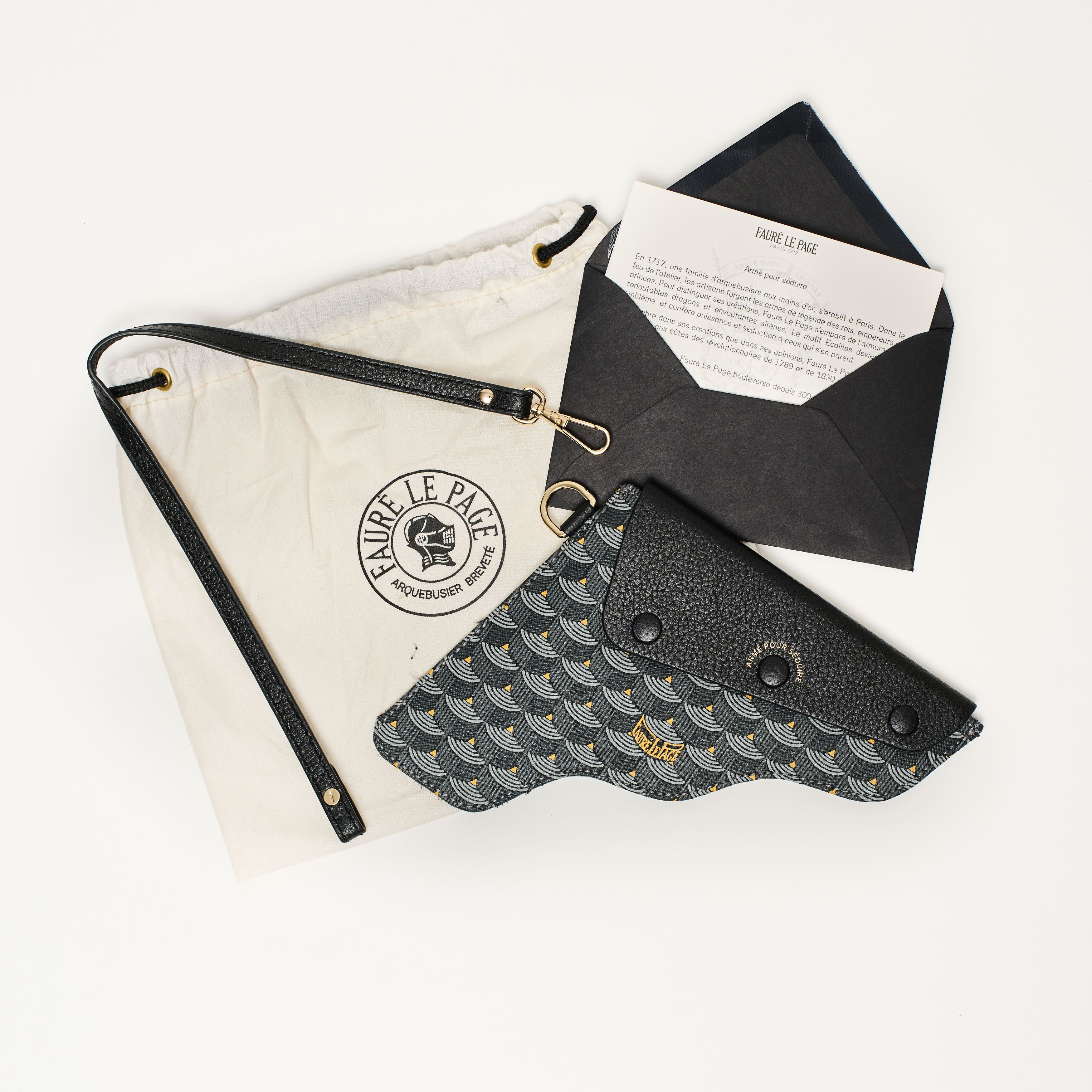 Faure Le Page Faure Le Page Calibre Pochette Powder Black 18 Size ONE SIZE - 1 Thumbnail
