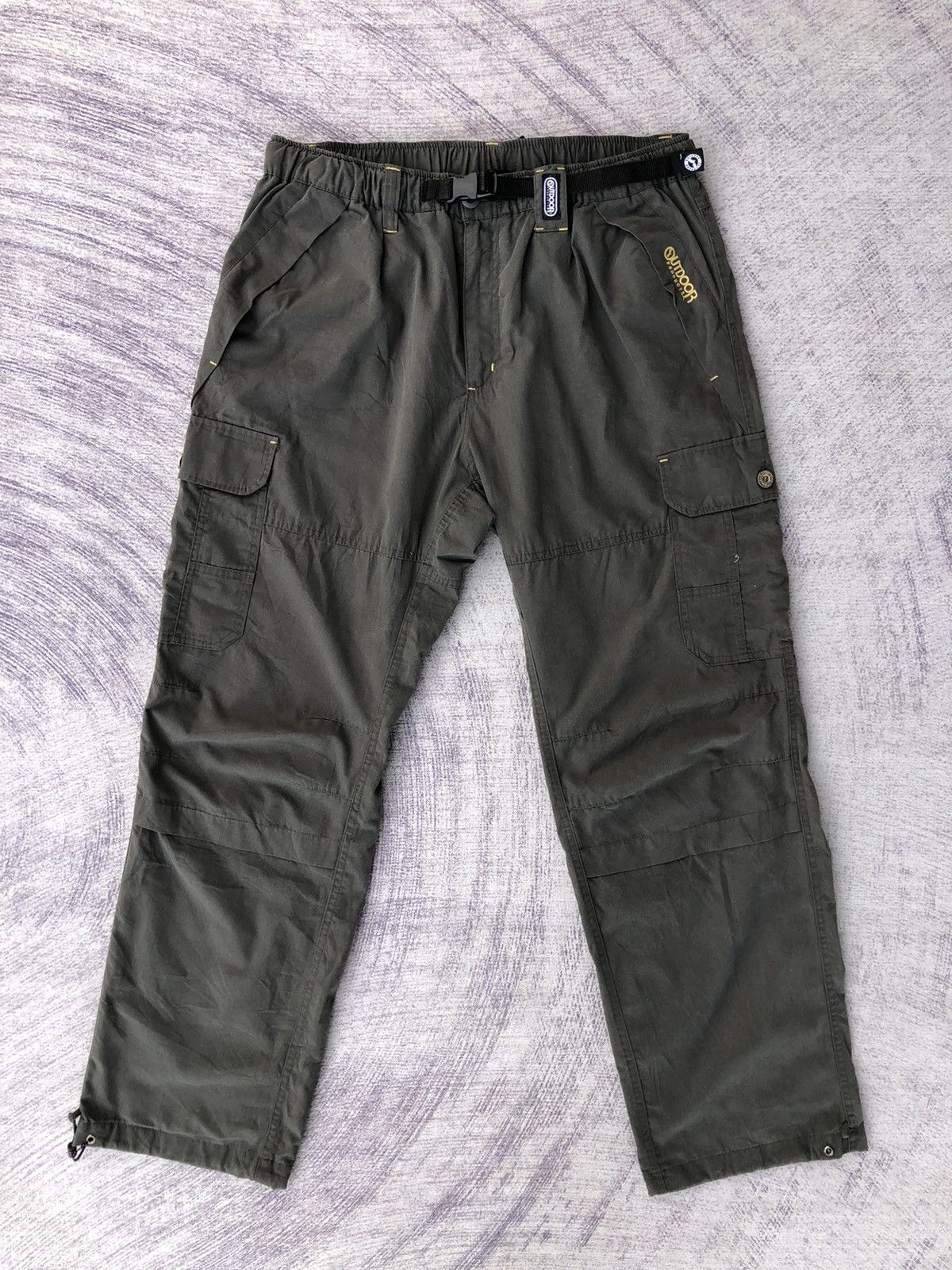 Designer Grey Outdoor Cargo 6 Pocket Stretchble Waist Size US 30 / EU 46 - 1 Thumbnail