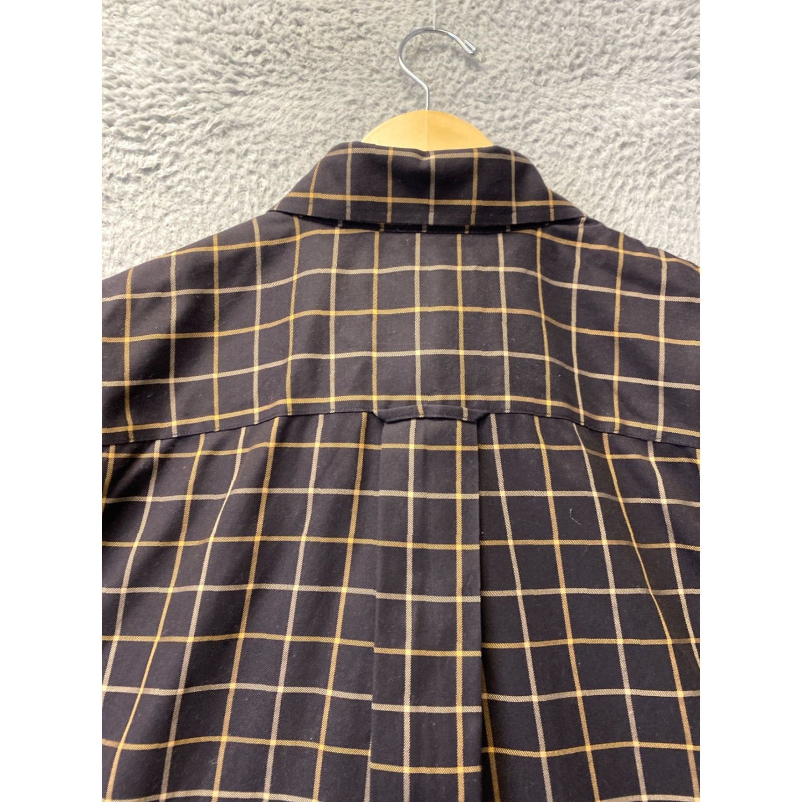 Orvis VINTAGE Orvis Men’s Button Shirt Large Brown Check Casual Workwear Fall Winter Cotton Mens Size US L / EU 52-54 / 3 - 8 Thumbnail