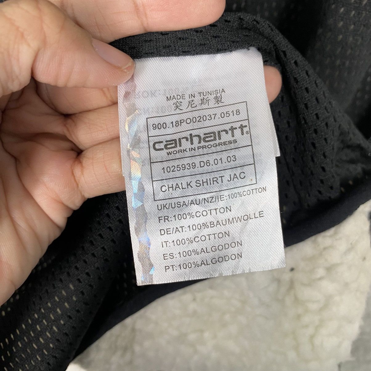 Carhartt × Carhartt Wip Carhartt old scholl fleece jacket Size US M / EU 48-50 / 2 - 16 Thumbnail