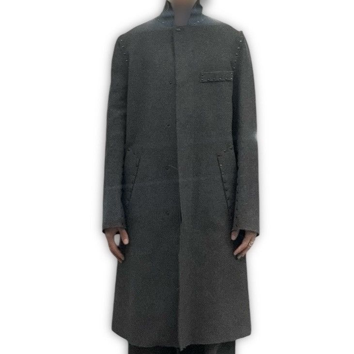 Maison Margiela Martin Margiela AW07 No.10 Studded Wool Coat Size US S / EU 44-46 / 1 - 7 Thumbnail