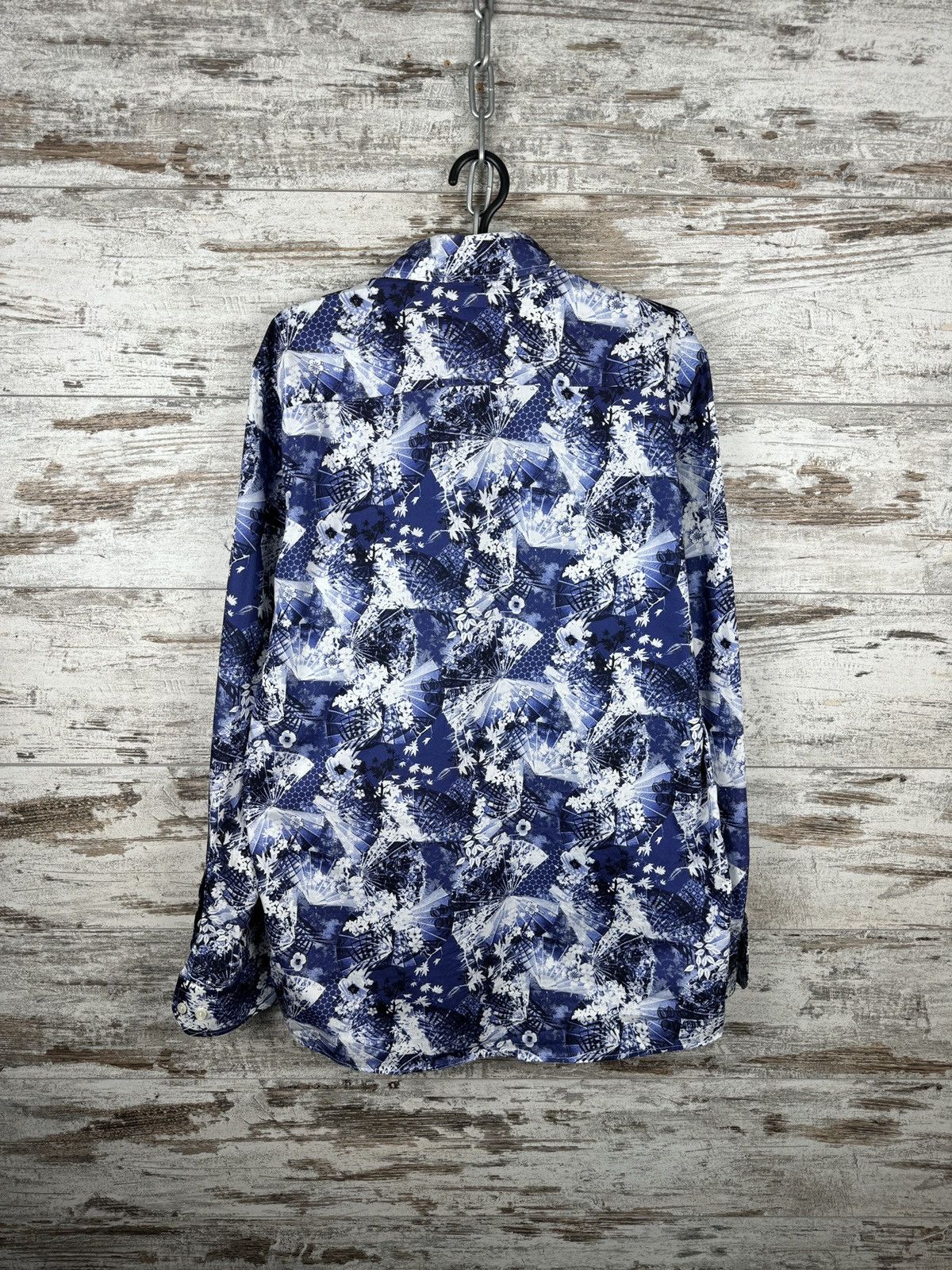 Eton Eton Men’s Long Sleeve Button Up Shirt Size 42 / 16.5 floral Size US L / EU 52-54 / 3 - 9 Thumbnail