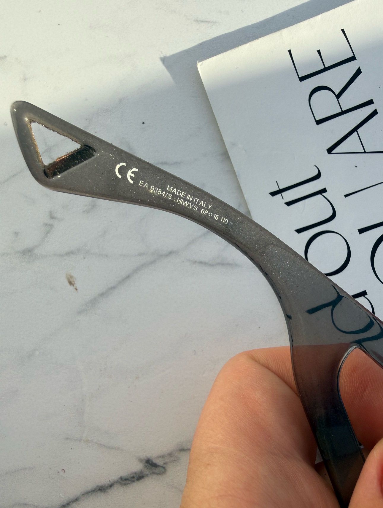 Armani Emporio Armani sunglasses EA9384/S Size ONE SIZE - 10 Thumbnail