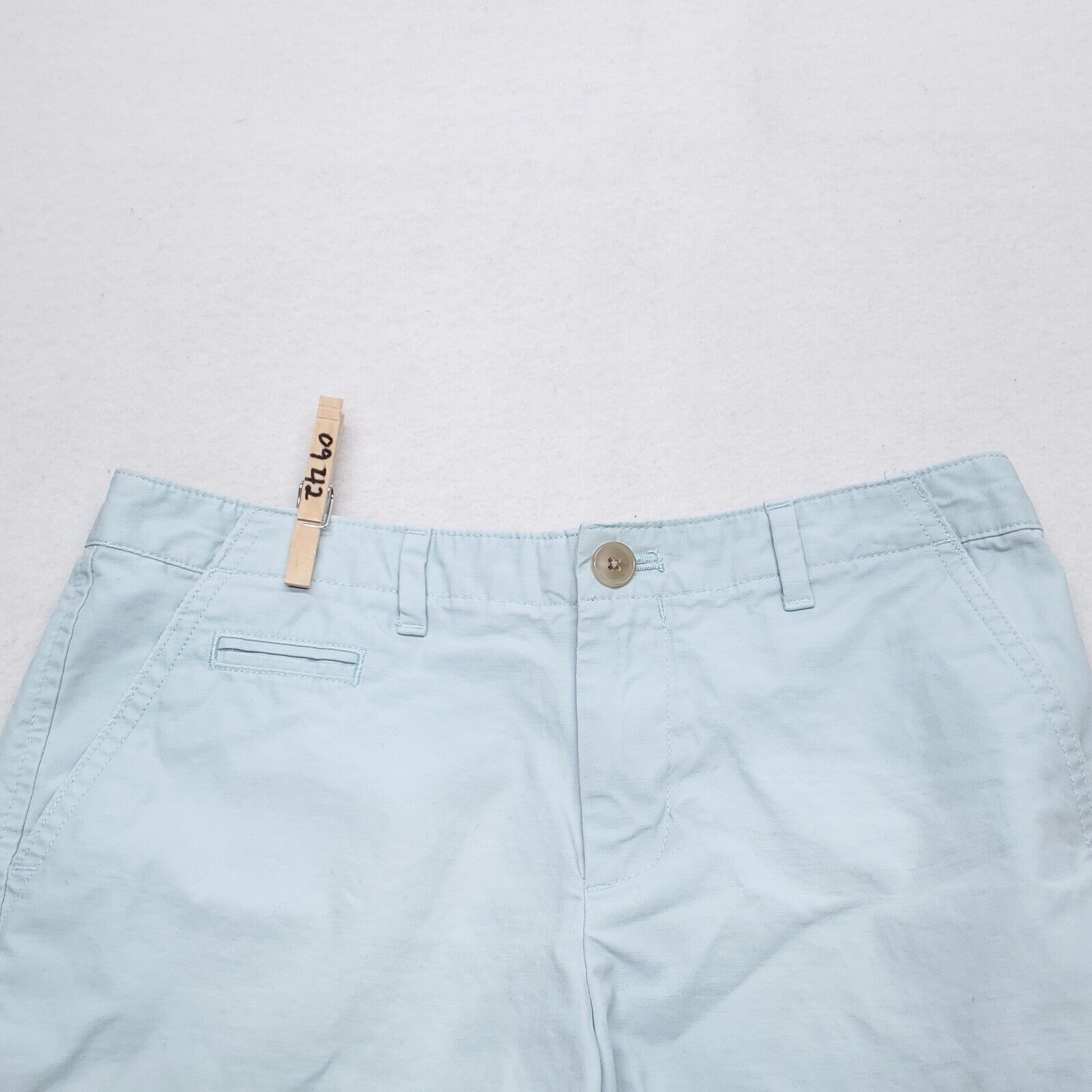 Gap Gap Casual Button Zip Chino Short Shorts Womens Size 00 Blue Size 30" / US 8 / IT 44 - 1 Thumbnail