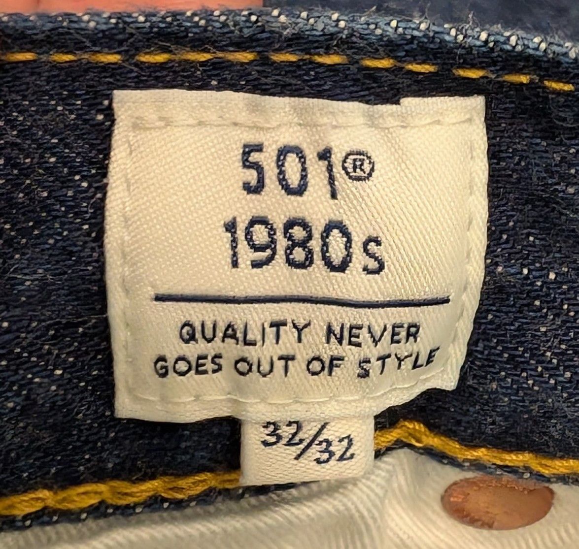 Levi's Levi's 501 Selvedge Denim Jeans 32 x 27 Made in Japan Size US 32 / EU 48 - 3 Thumbnail