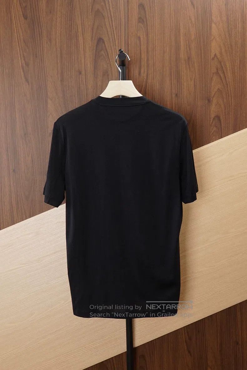 Brunello Cucinelli Brunello Cucinelli Silk and Cotton Blended Short Sleeve Size US M / EU 48-50 / 2 - 2 Thumbnail