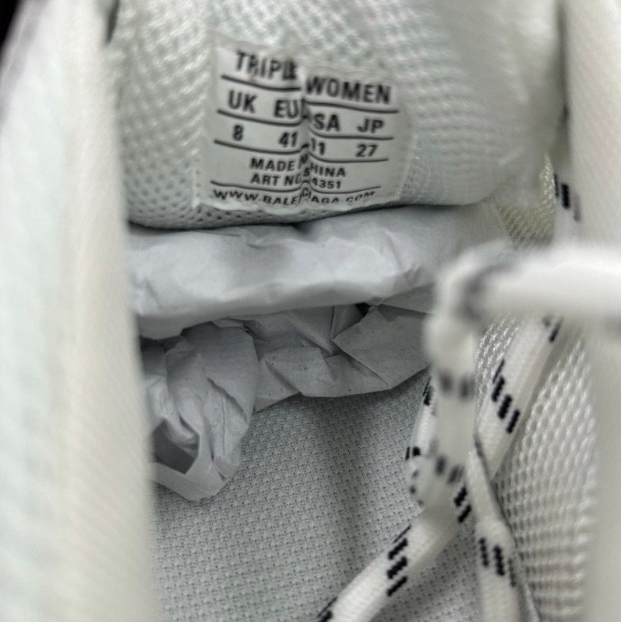Balenciaga Balenciaga Triple S Clear Sole – Size 41 (EU) Size US 8 / IT 38 - 12 Thumbnail