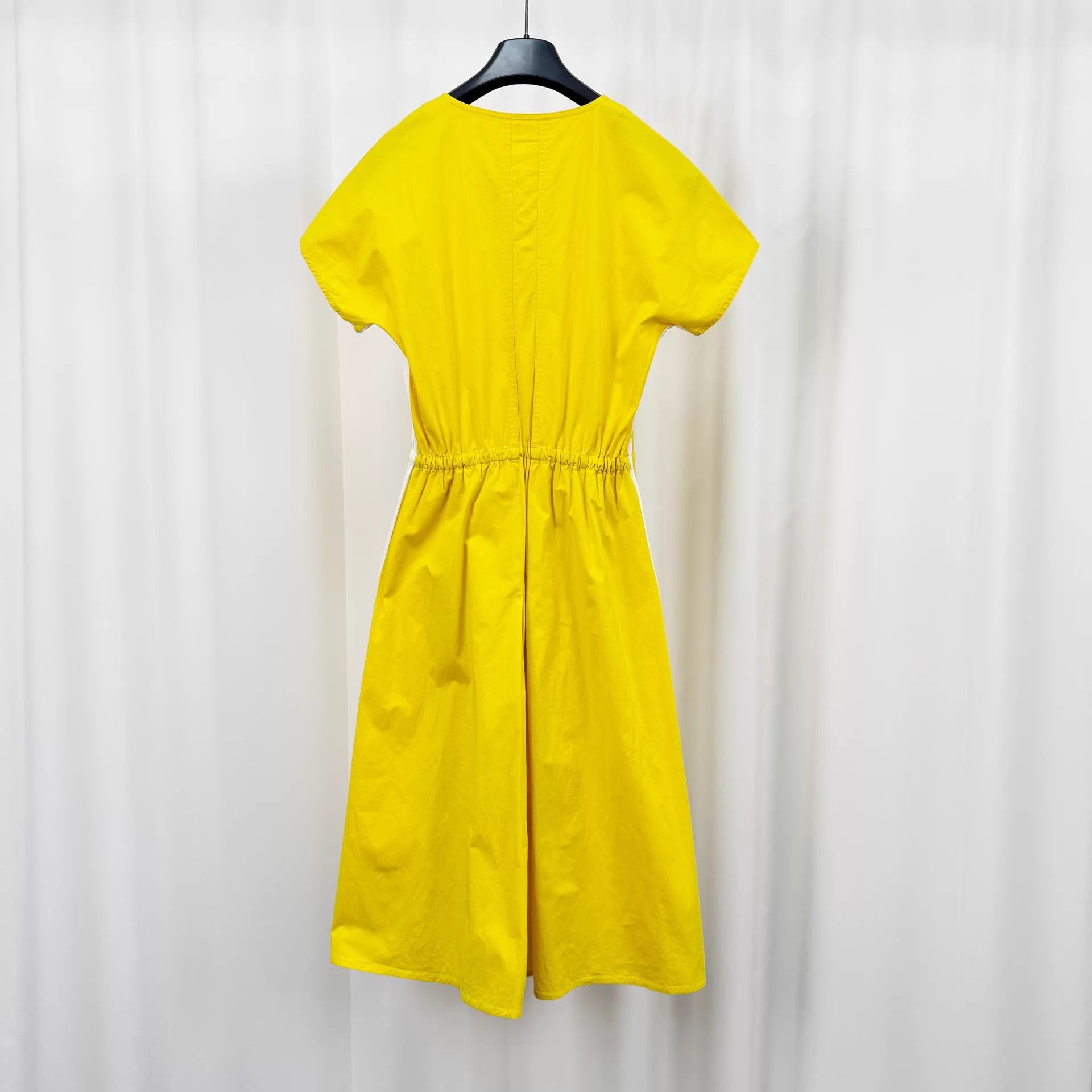 Loro Piana Loro Piana Yellow Drawstring Dress 38 99 New Size XS / US 0-2 / IT 36-38 - 2 Thumbnail