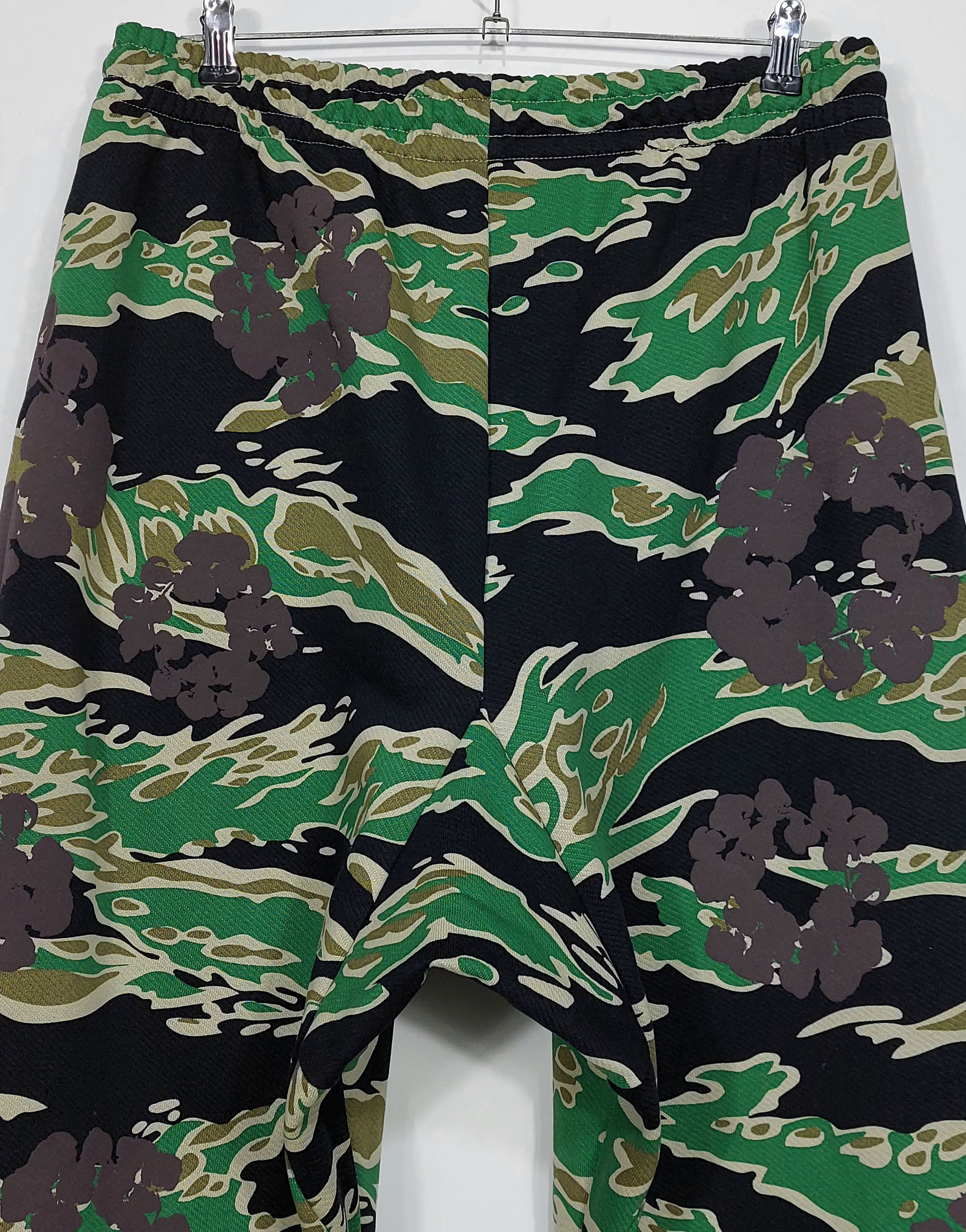 DENIM TEARS camou cotton wreath sweatpants - camouflage L Size US 34 / EU 50 - 9 Thumbnail