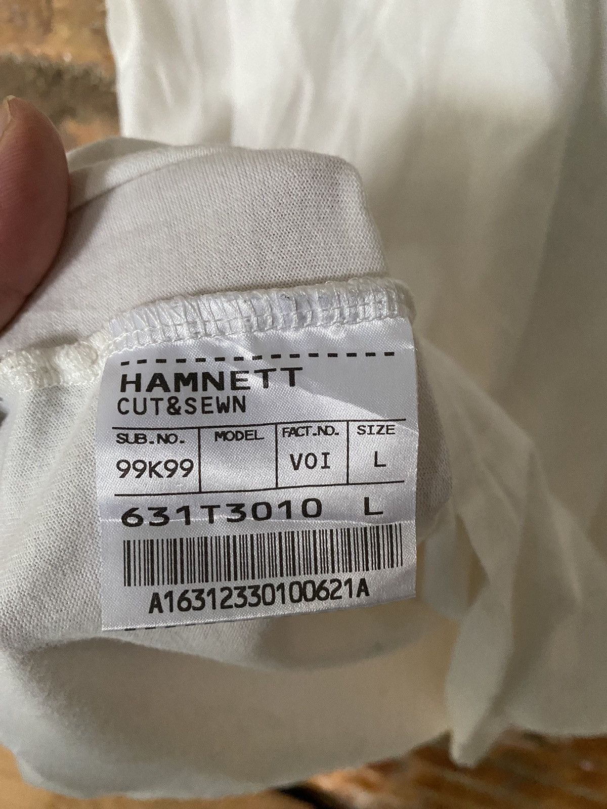 Japanese Brand × Katharine Hamnett London × PPFM 2000s Hamnett poem tee Size US M / EU 48-50 / 2 - 9 Thumbnail