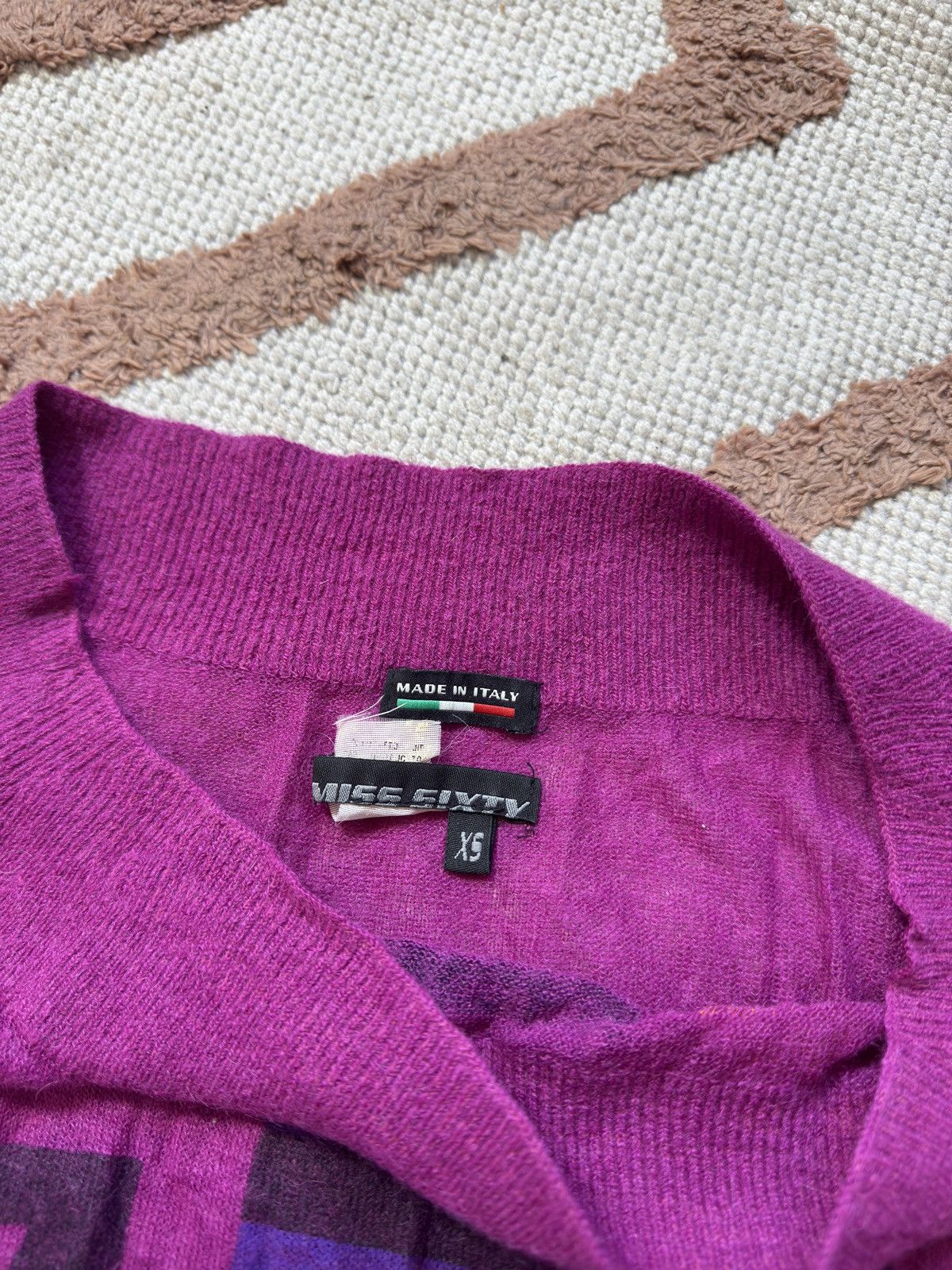 Miss Sixty VINTAGE MISS SIXTY 2000s NESH SWEATER LONG SLEEVE Size XS / US 0-2 / IT 36-38 - 4 Thumbnail