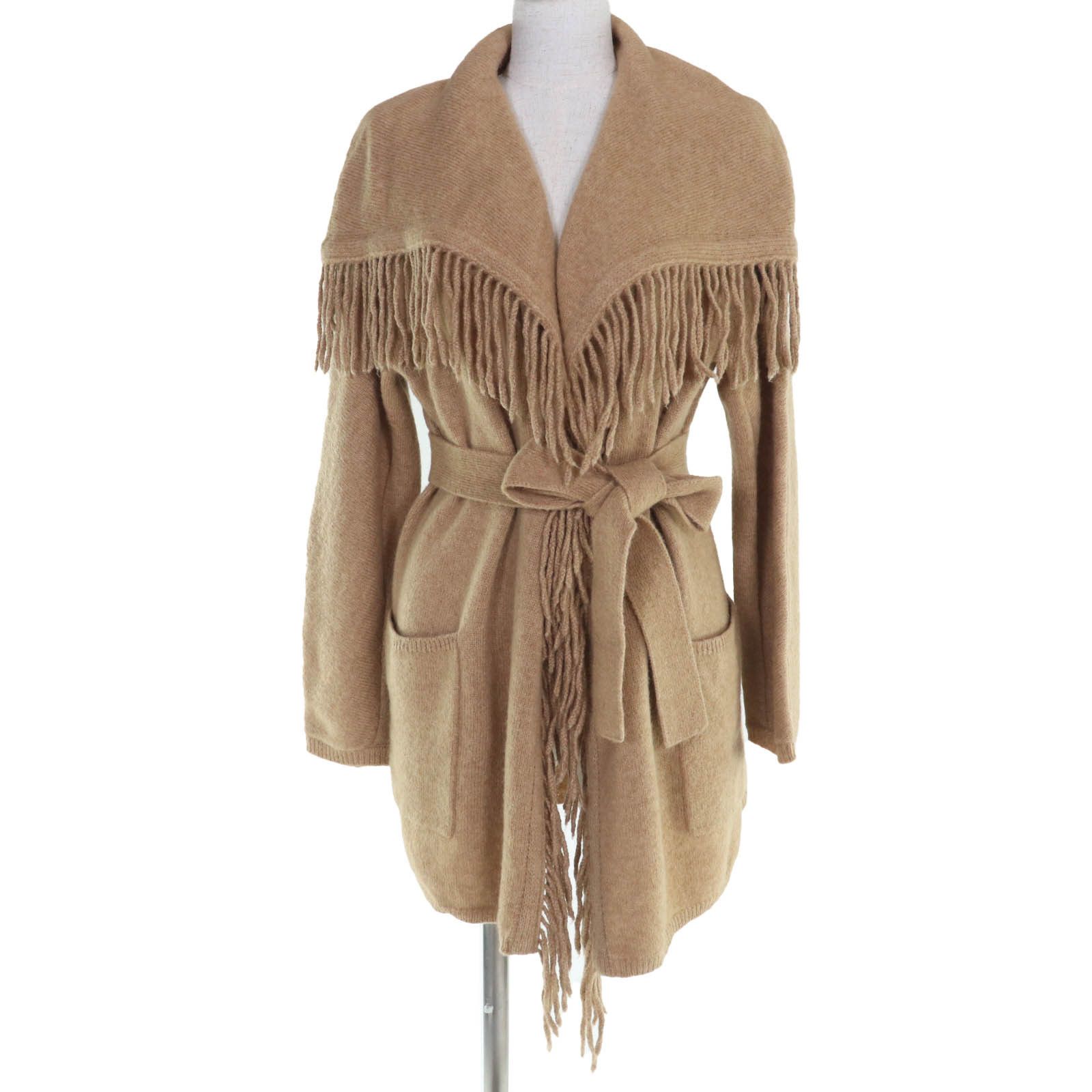MaxMara Max Mara Knit Wool Cardigan Coat Textile Outerwear DUTY FREE for USA