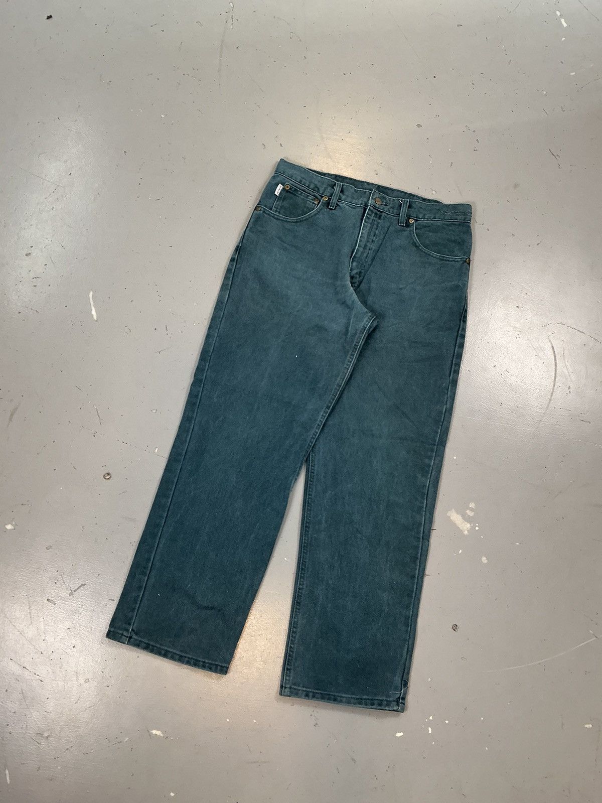 Carhartt × Vintage Vintage rare Carhartt b136 GRE carpenter denim Size US 34 / EU 50 - 2 Thumbnail
