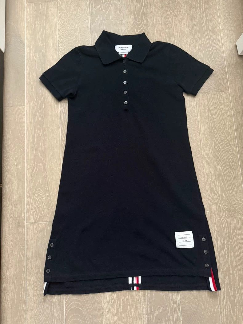 Thom Browne Navy Polo Dress - dmc