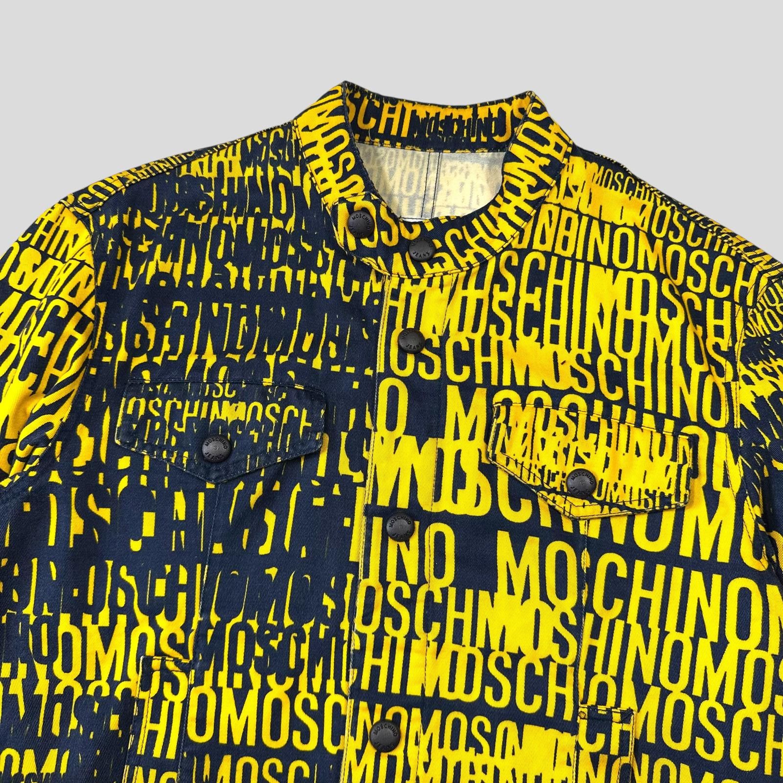 Moschino Moschino Jeans 1996 Crazy Print Cotton Jacket - IT48 (S/M) Size US M / EU 48-50 / 2 - 3 Thumbnail