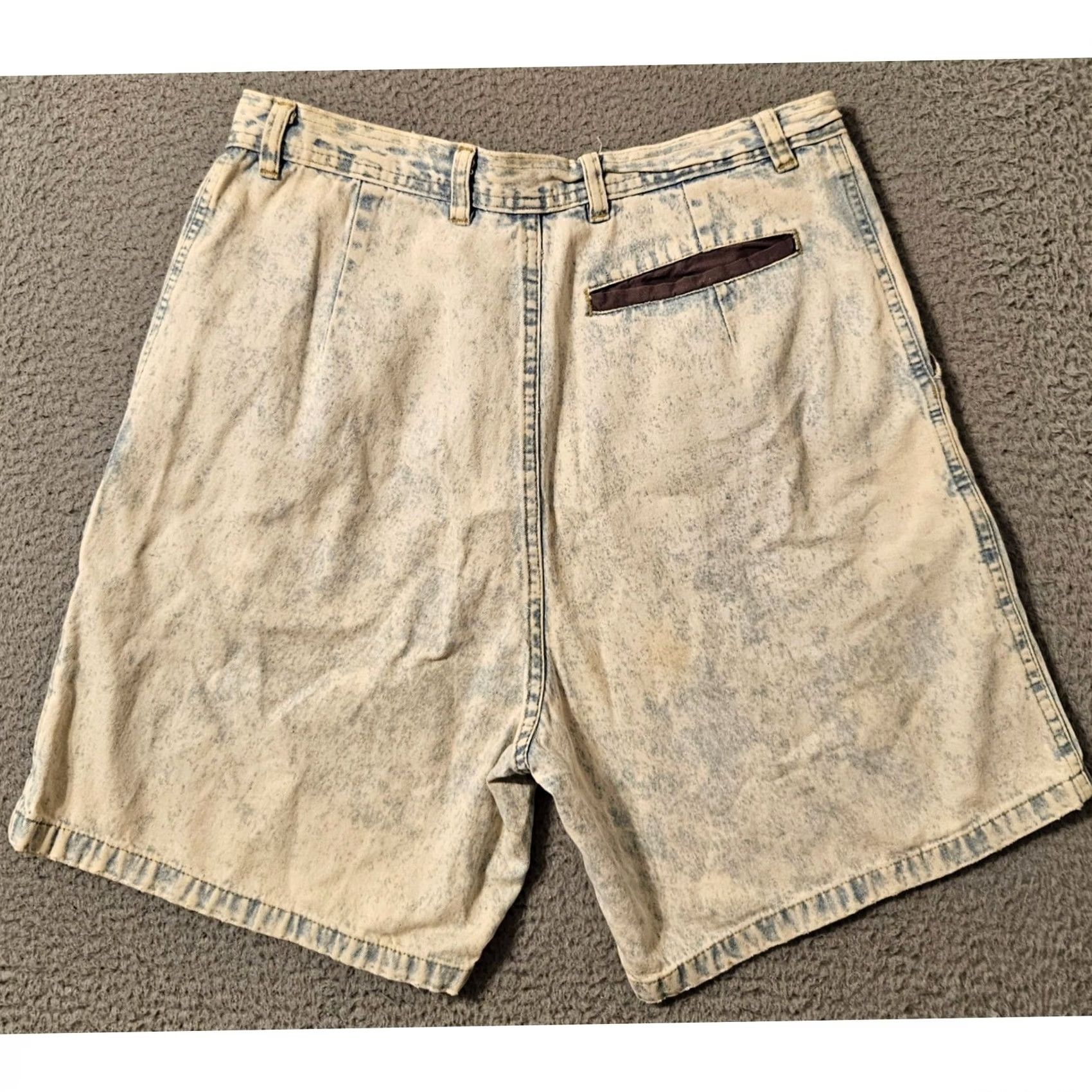 Quiksilver VINTAGE Quiksilver Shorts 30 USA Made Light Acid Wash Jorts Blue Denim Size US 30 / EU 46 - 2 Thumbnail