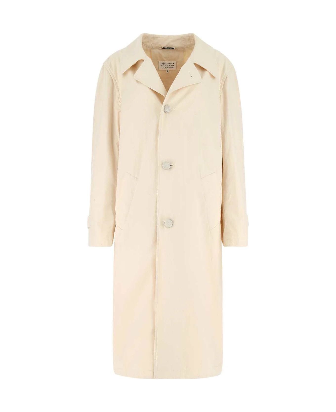 Maison Margiela o1y0625 Coat in Beige Size M / US 6-8 / IT 42-44 - 1 Thumbnail