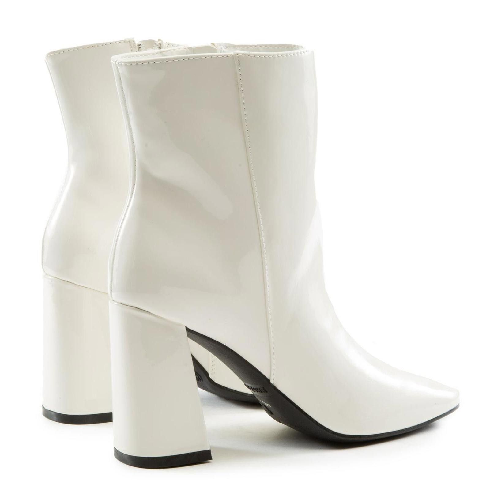 Other White block heel ankle boots Size US 7 / IT 37 - 7 Thumbnail