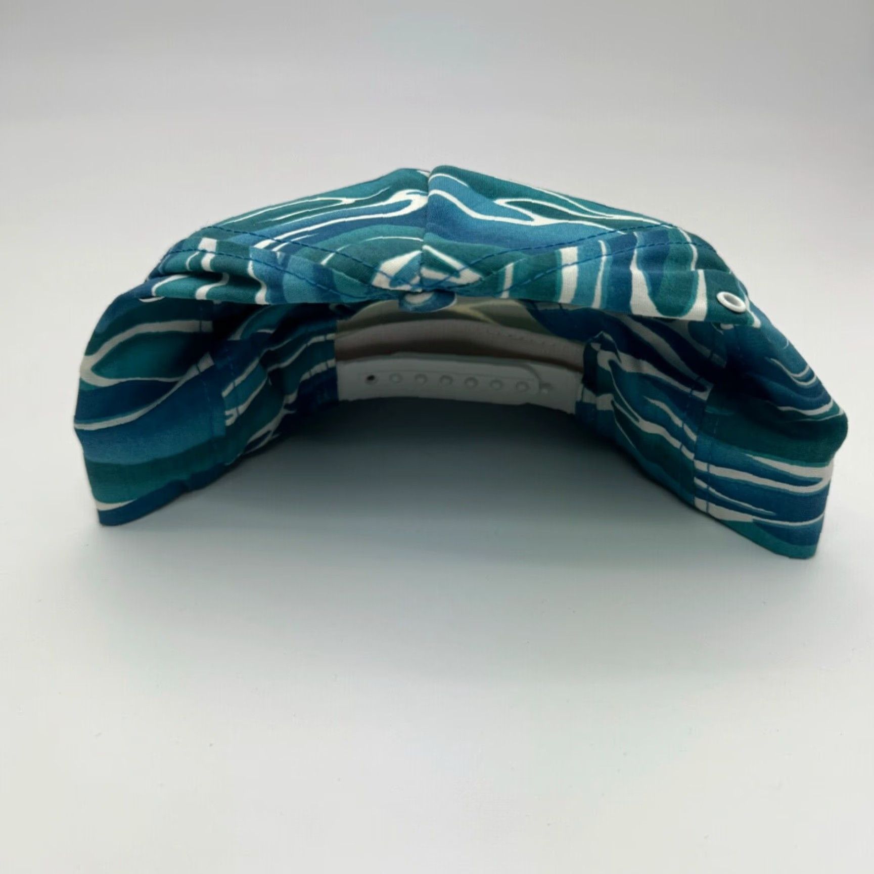 Vintage VINTAGE Pocono Mountains Hat Baseball Cap Adjustable Cotton Blue Tie-Dye 80s 90s Water Graphic Geese Animals Logo Men Size ONE SIZE - 3 Thumbnail
