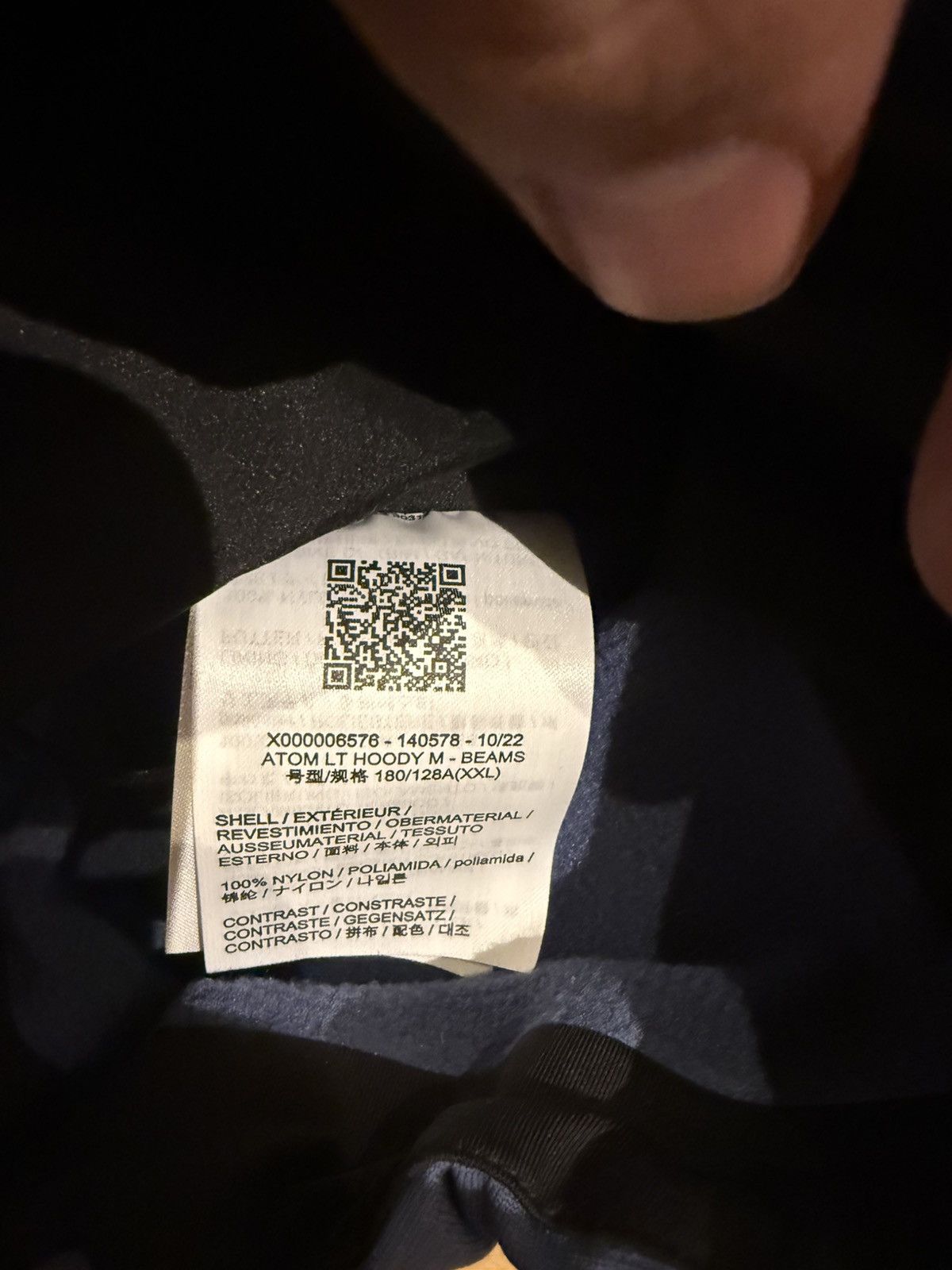 Arc'teryx × Beams Plus Beams Arc’teryx Boro Blue Atom Jacket Size US XXL / EU 58 / 5 - 9 Thumbnail