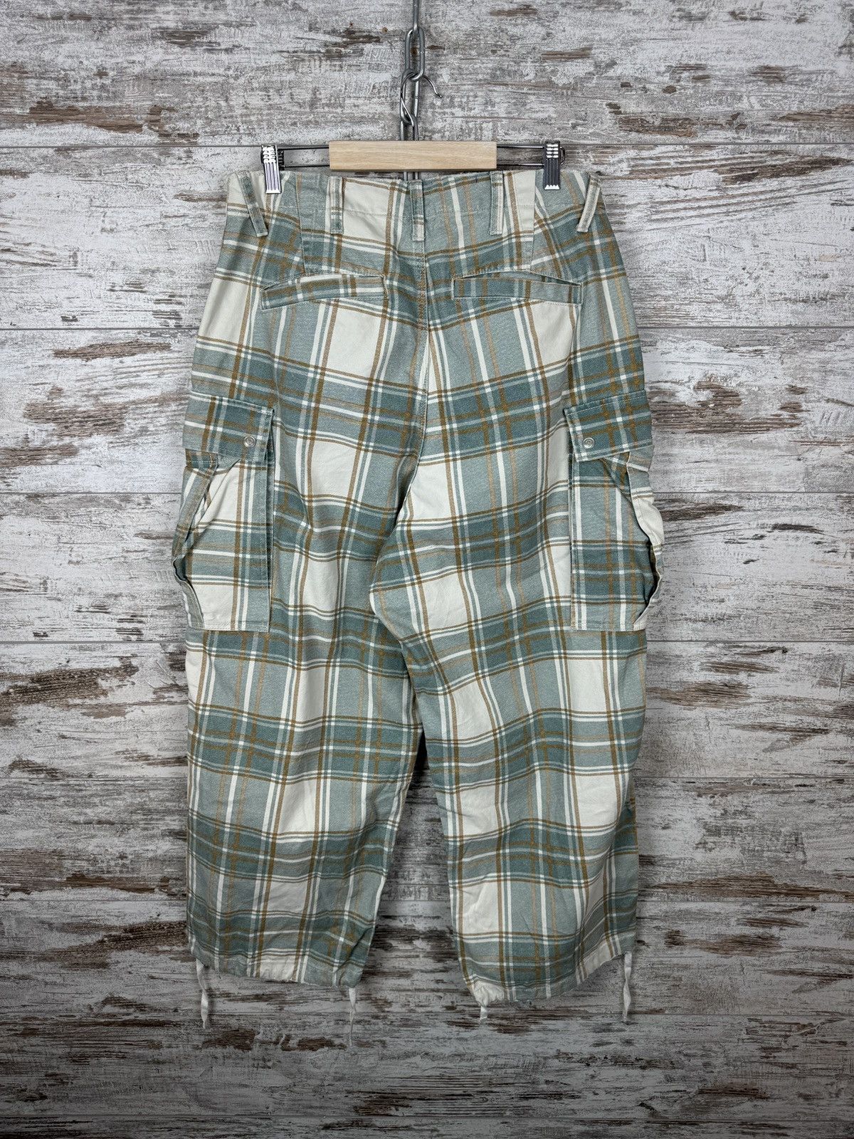 Rhude × Zara Mens Zara Rhuigi cargo pants streetwear Japanese style baggy Size US 32 / EU 48 - 9 Thumbnail