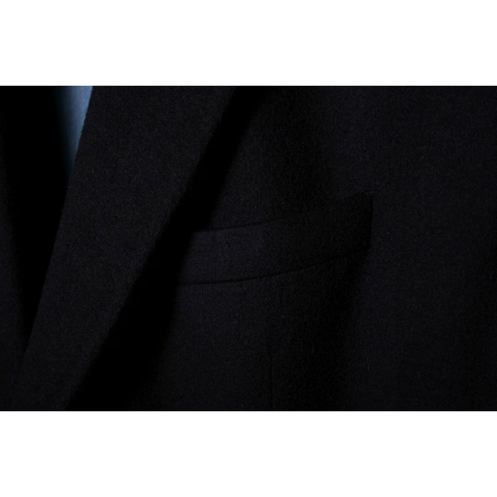 Joseph JOSEPH & LYMAN Navy Blue 100% Cashmere 2-Button Blazer Sz. 42L Mens Blazer Jacket Long Solid Vintage 42L Blue Cashmere Navy 2-Button Blazer Mens Size 42R - 3 Thumbnail