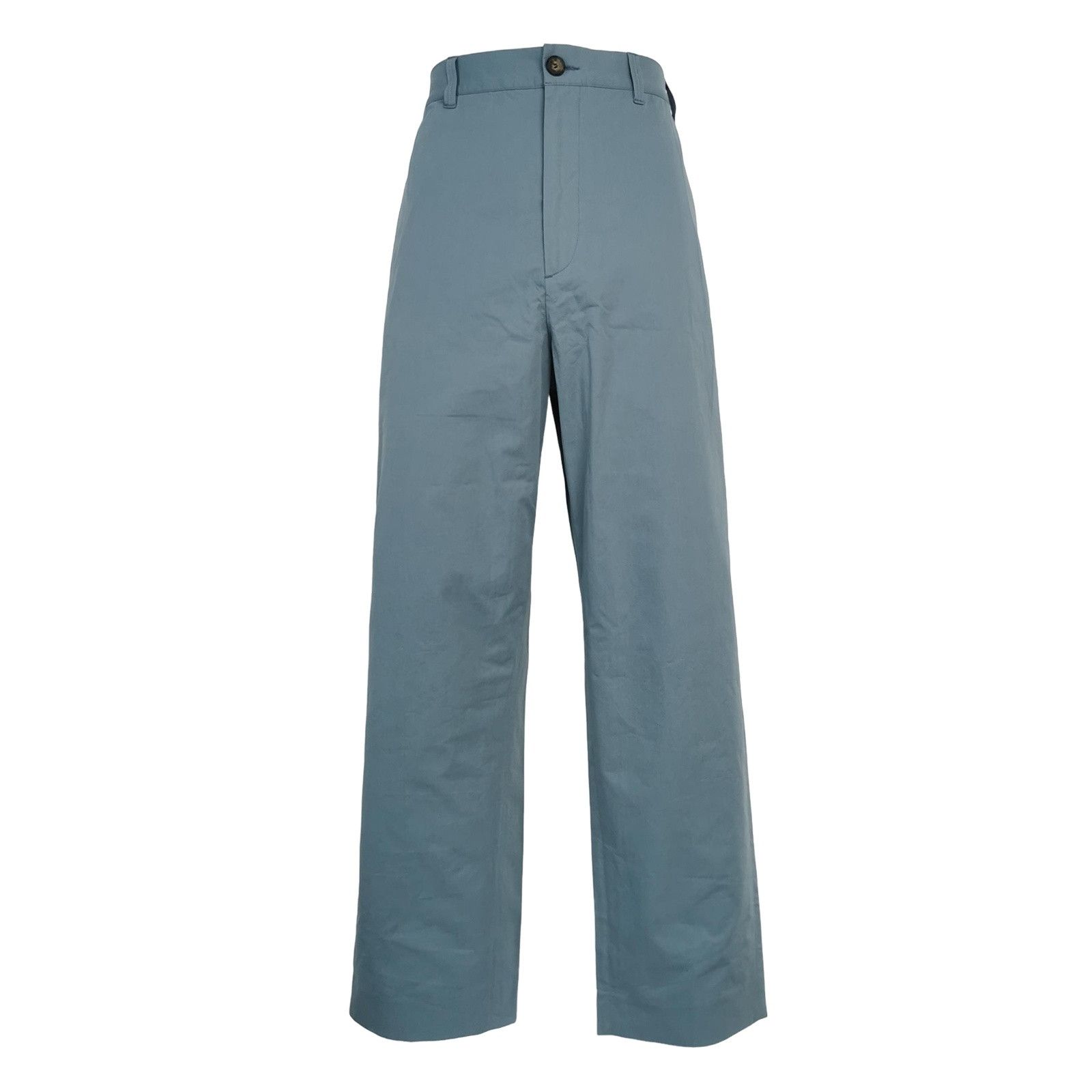 Kenzo Kenzo Slate Blue Cotton Casual Pants XL Size US 36 / EU 52 - 1 Thumbnail