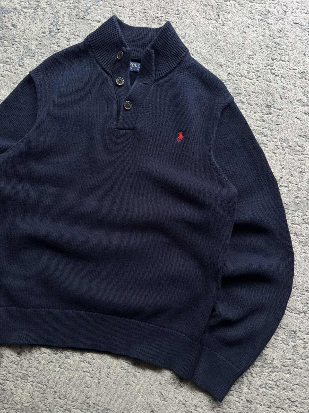 Polo Ralph Lauren Polo ralph Lauren Cotton Button Sweater Size L Size US L / EU 52-54 / 3 - 3 Thumbnail