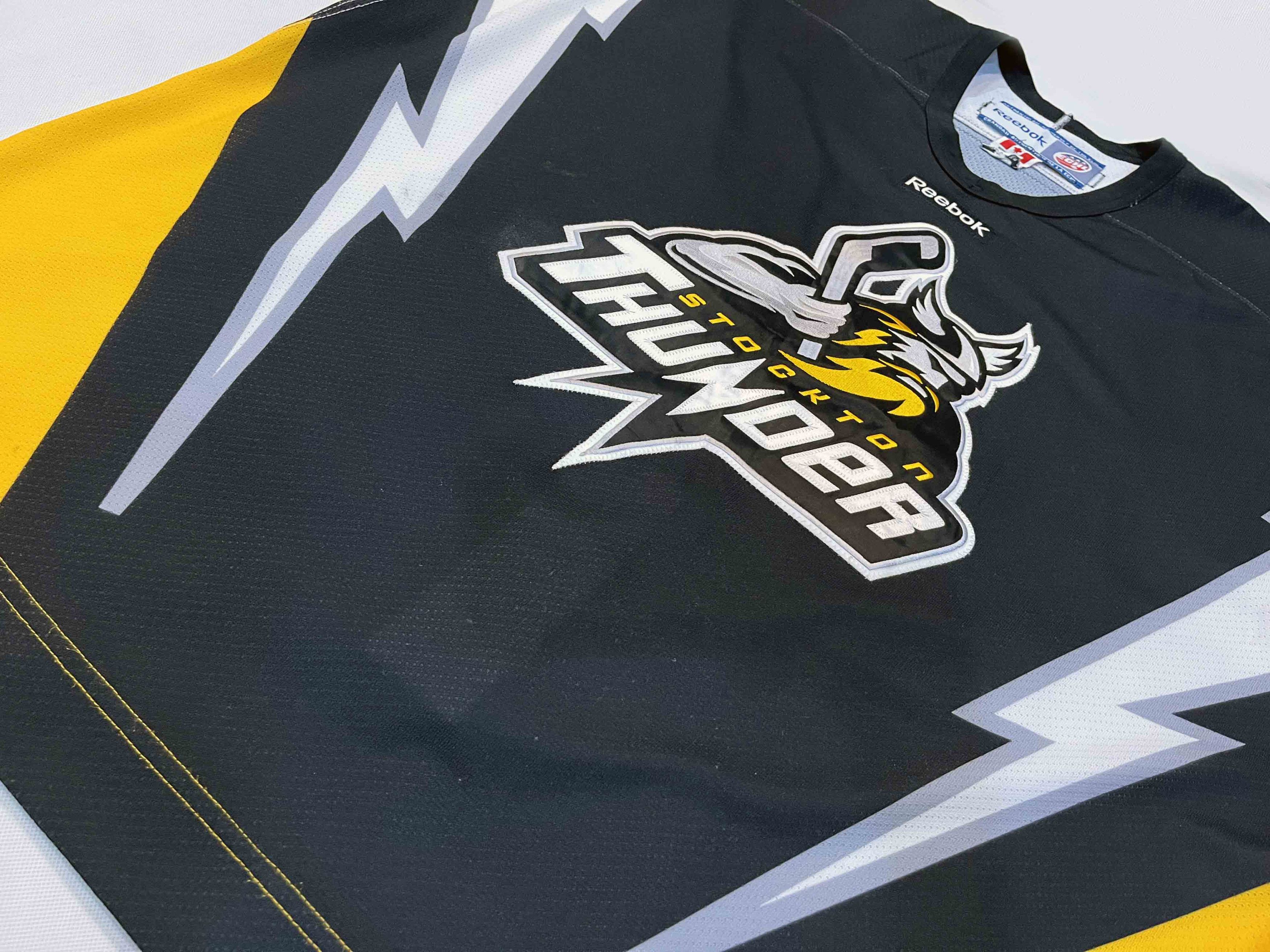 Reebok Reebok Authentic Stockton Thunder OWUYA #50 Hockey Jersey Size US XXL / EU 58 / 5 - 10 Thumbnail