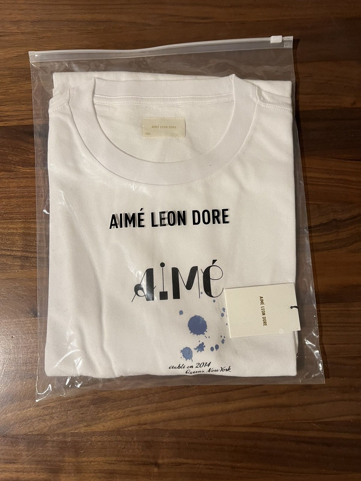 Aime Leon Dore Aime Leon Dore ALD Ink Studio Tee Size XXL White T-Shirt Size US XXL / EU 58 / 5 - 1 Thumbnail