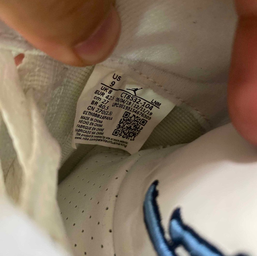 Jordan Brand × Nike Jordan 3 UNC 2020 Size US 9 / EU 42 - 6 Thumbnail