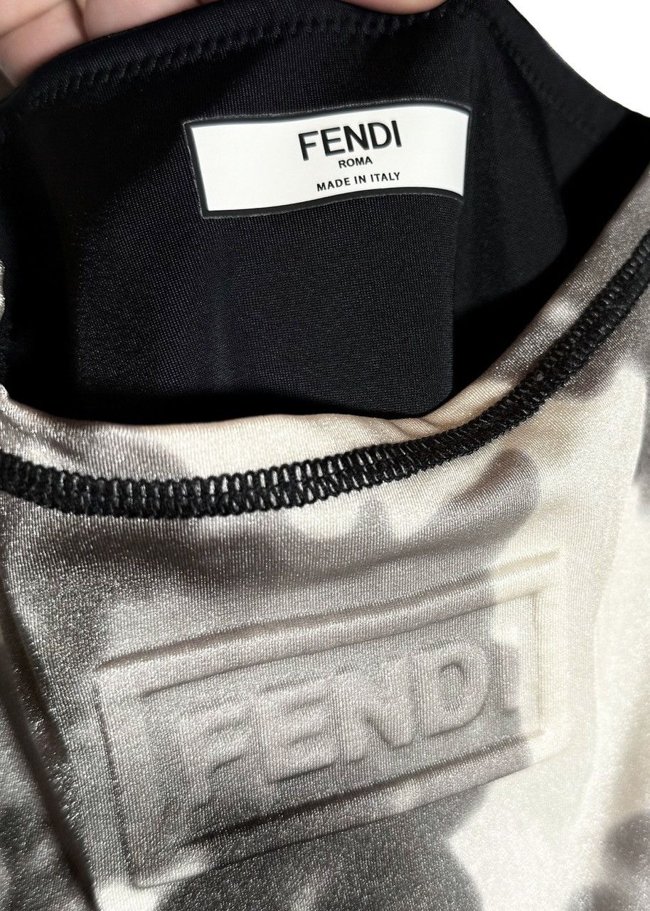 Fendi Fendi Ivory Shady Flowers Active Jumpsuit Size 42" / US 20 - 7 Thumbnail