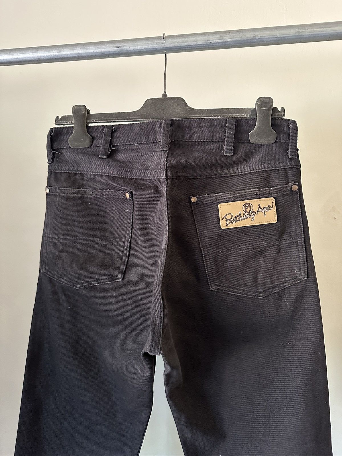 Bape 1990s Bape Duck Cotton Pant Black Jeans Size US 30 / EU 46 - 3 Thumbnail