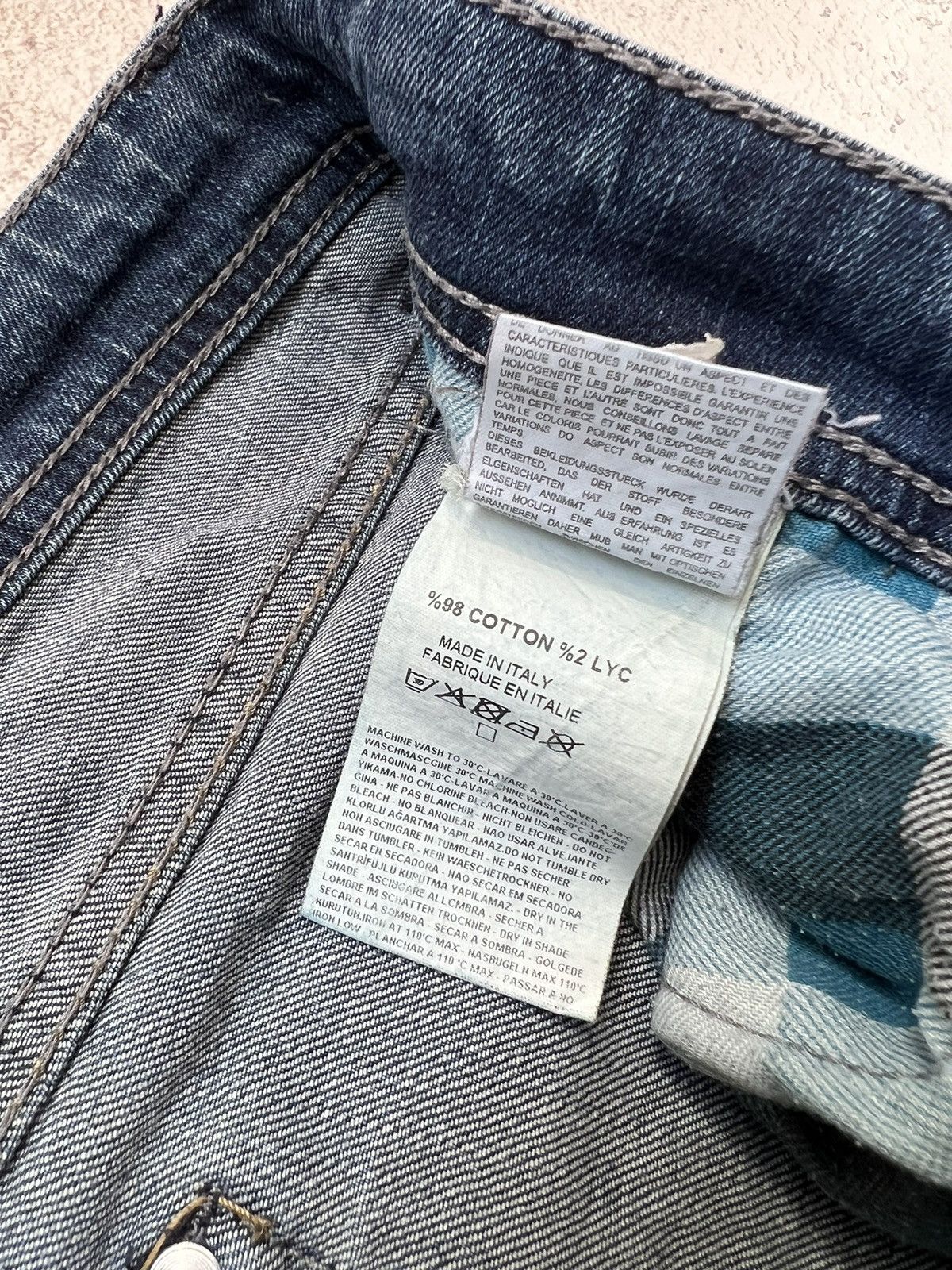 Diesel × If Six Was Nine × Vintage Vintage Diesel Faded Jeans Y2K Size US 34 / EU 50 - 8 Thumbnail