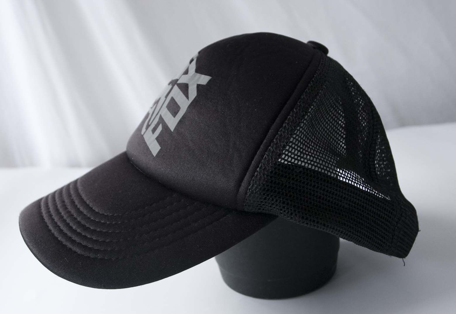 Fox Racing Fox Racing Cap Hat Snapback Mesh Black Size ONE SIZE - 2 Thumbnail