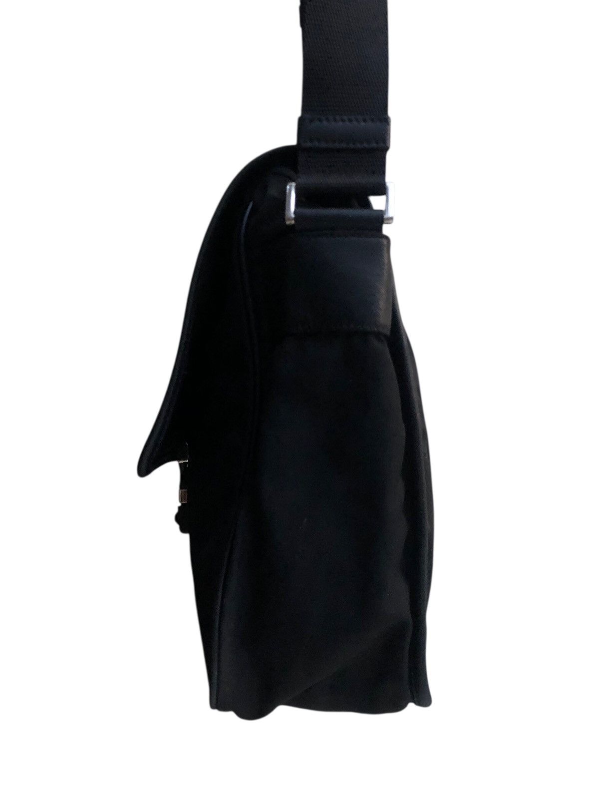 Prada 💯Authentic PRADA Tessuto Nylon Messenger Crossbody Bag Black Size ONE SIZE - 6 Thumbnail