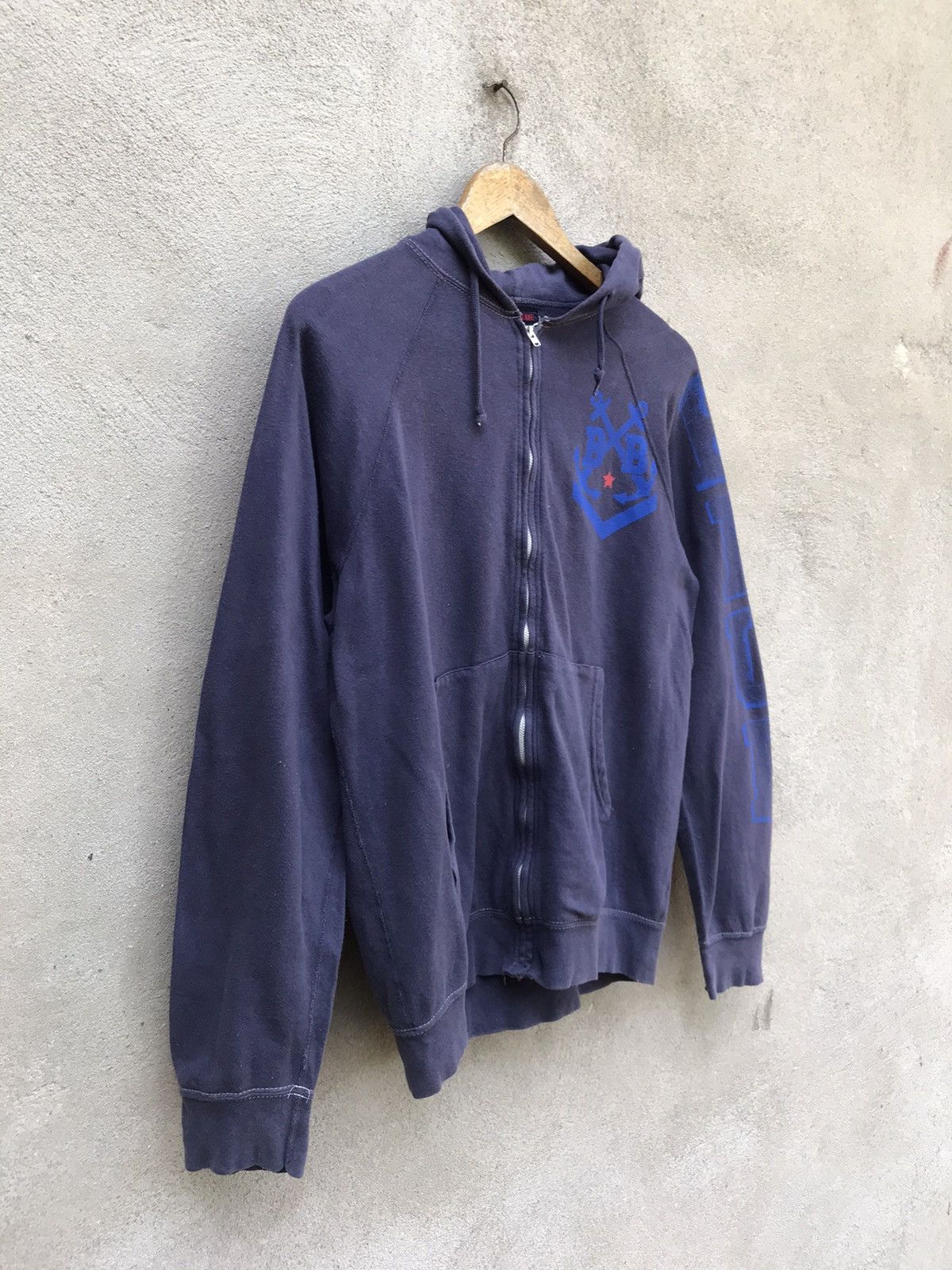 Blue Blue Japan VINTAGE BLUE BLUE JAPAN INDIGO INSPIRED KAPITAL HOODIE Size US S / EU 44-46 / 1 - 3 Thumbnail