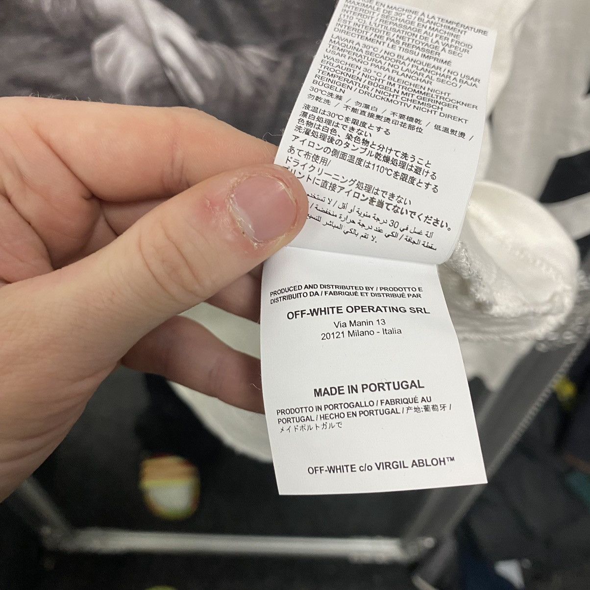 Off-White Off-White Long Sleeve Mona Lisa Big Logo Size US S / EU 44-46 / 1 - 10 Thumbnail