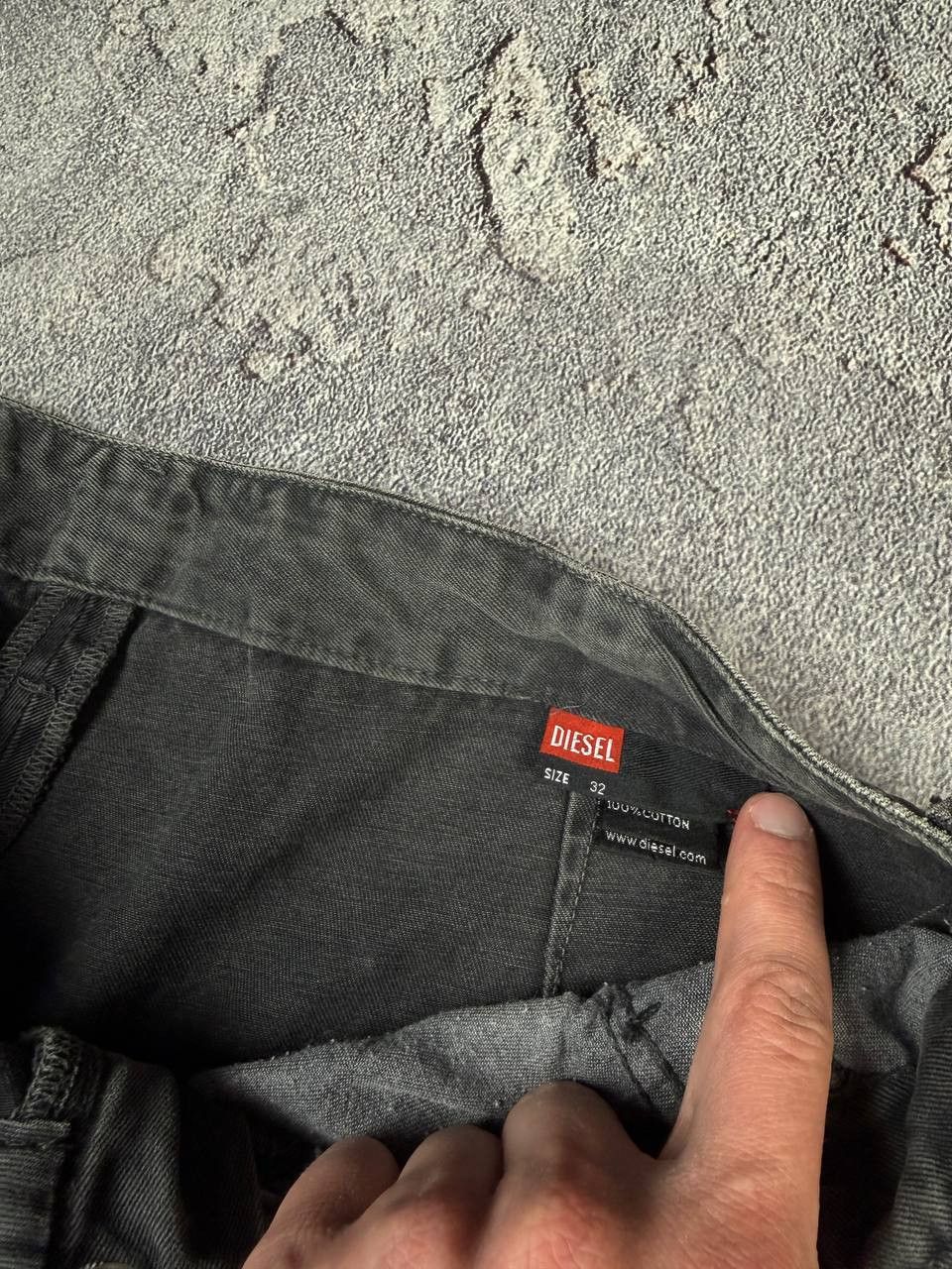 Diesel Y2K Diesel Garment Dye Grey Washed Jeans 2000s Size US 32 / EU 48 - 8 Thumbnail