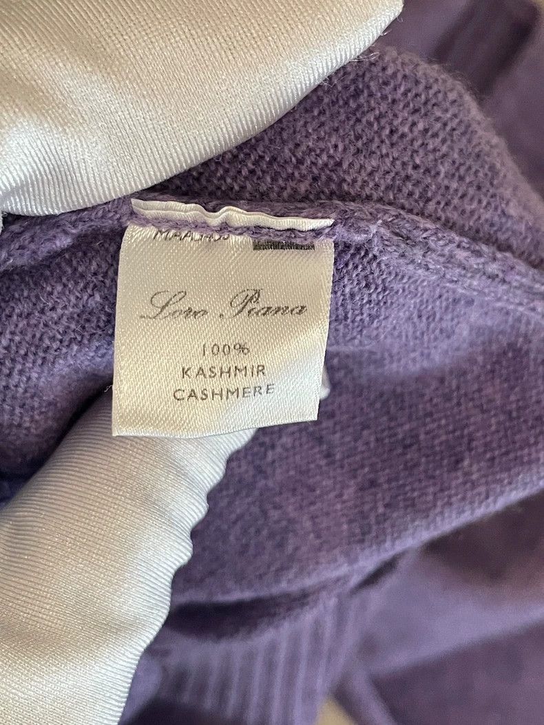 Loro Piana LORO PIANA Purple cashmere sweater Size M / US 6-8 / IT 42-44 - 7 Thumbnail
