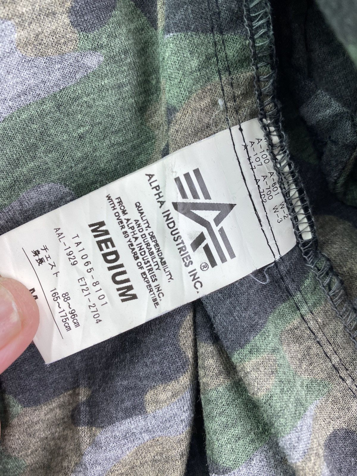 Alpha Industries Alpha industri Size US M / EU 48-50 / 2 - 6 Thumbnail